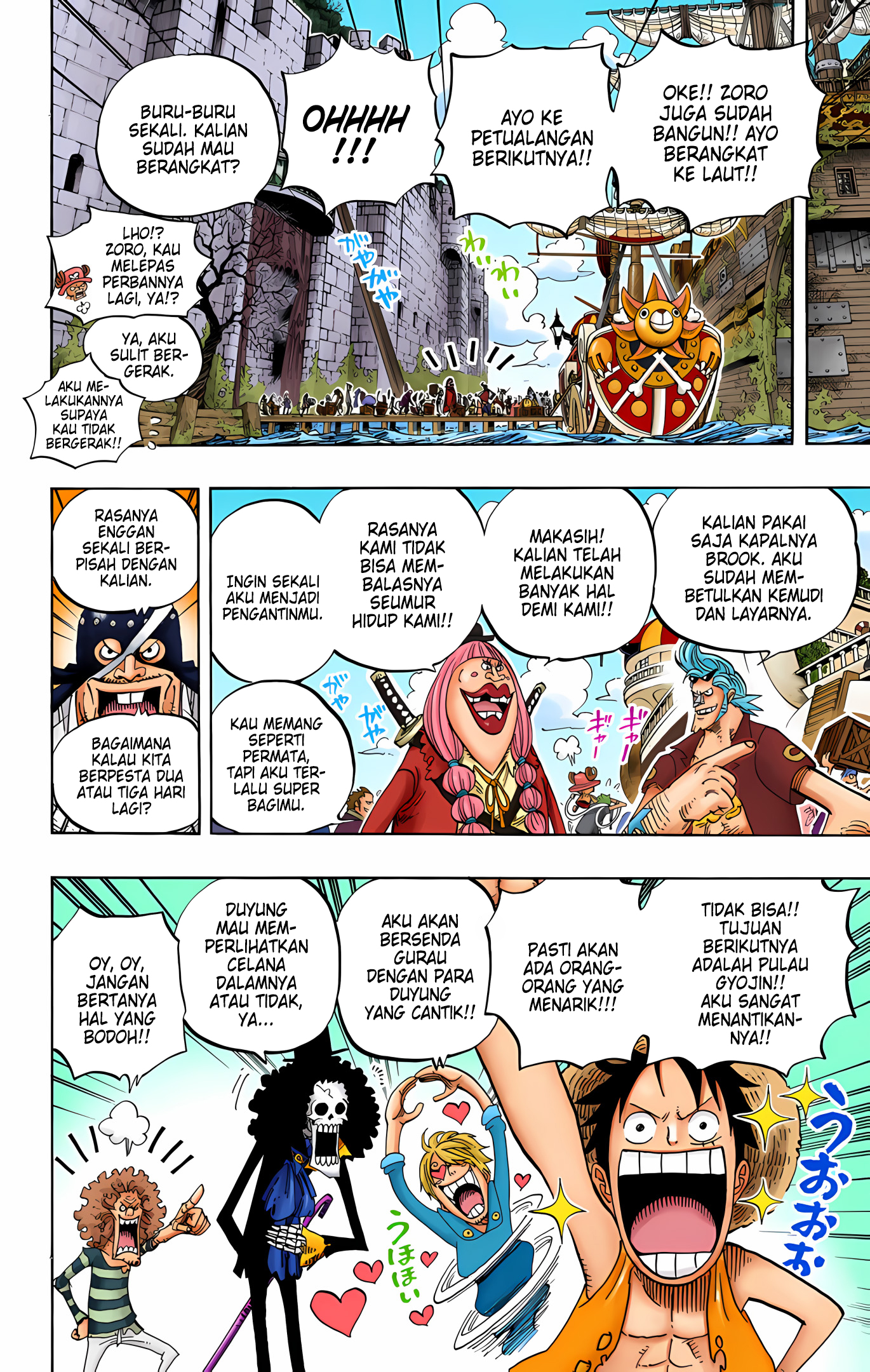 One Piece (Official Colored) Chapter 489 - halaman 14