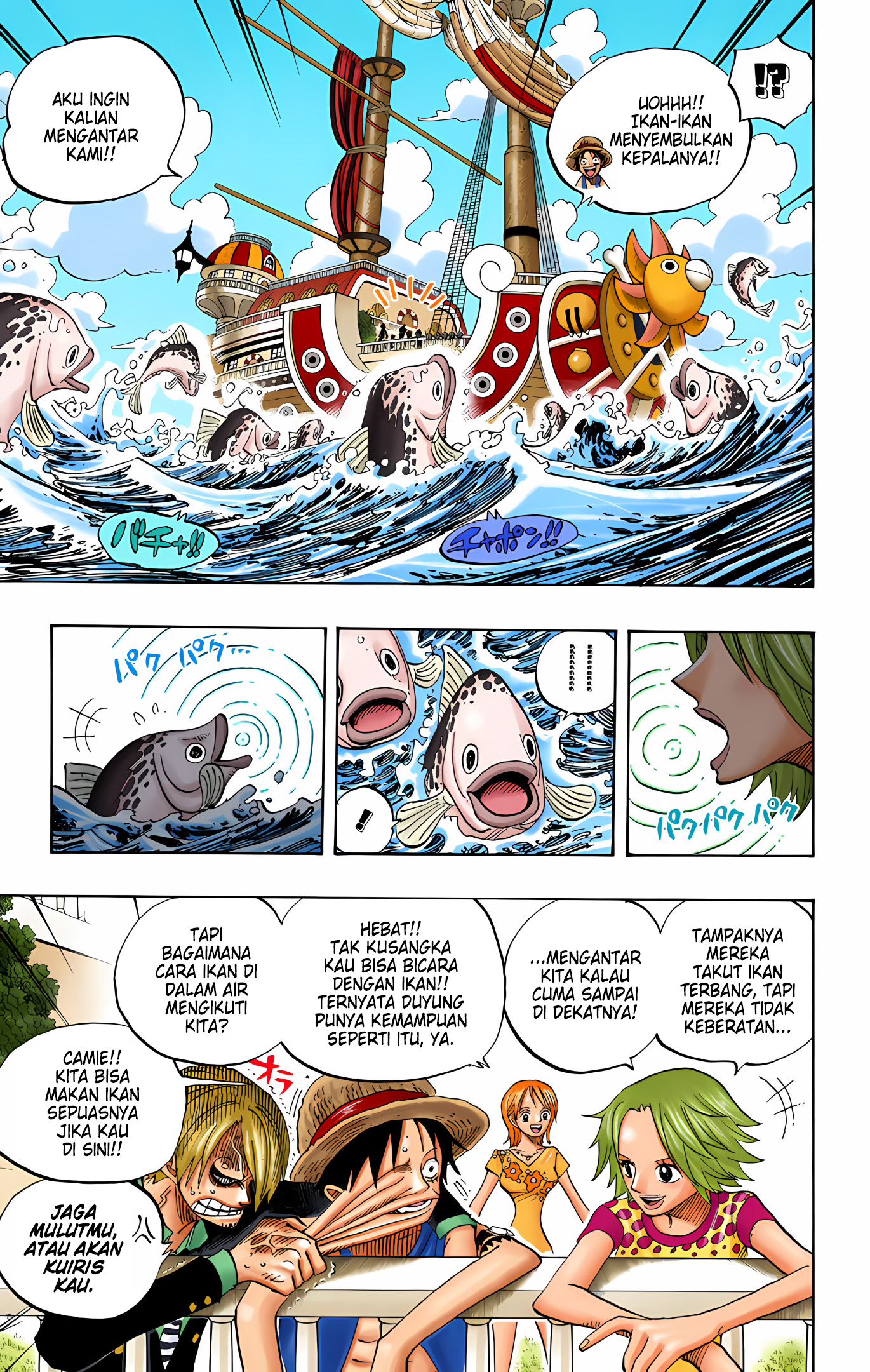One Piece (Official Colored) Chapter 491 - halaman 11