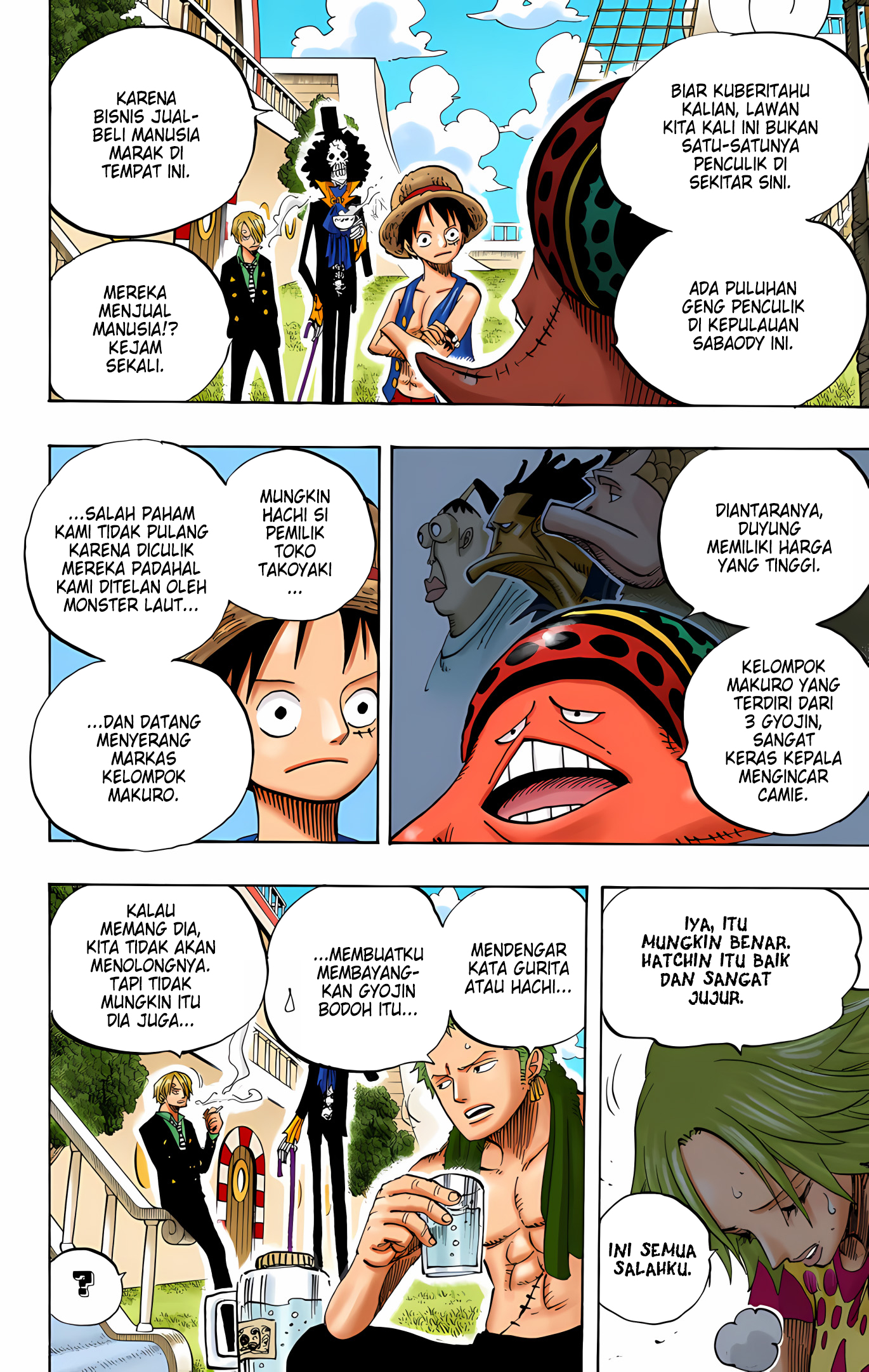 One Piece (Official Colored) Chapter 491 - halaman 14