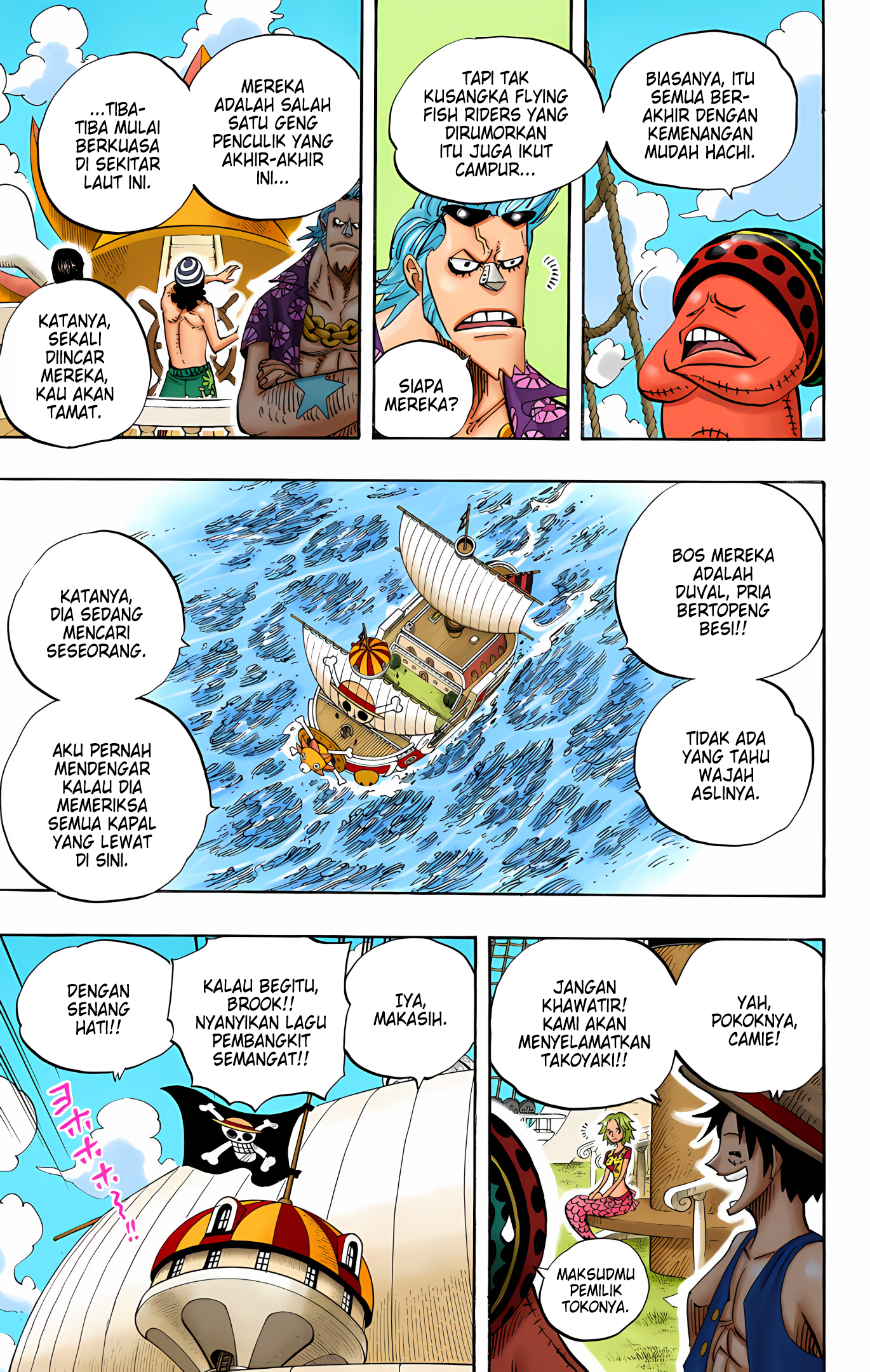 One Piece (Official Colored) Chapter 491 - halaman 15