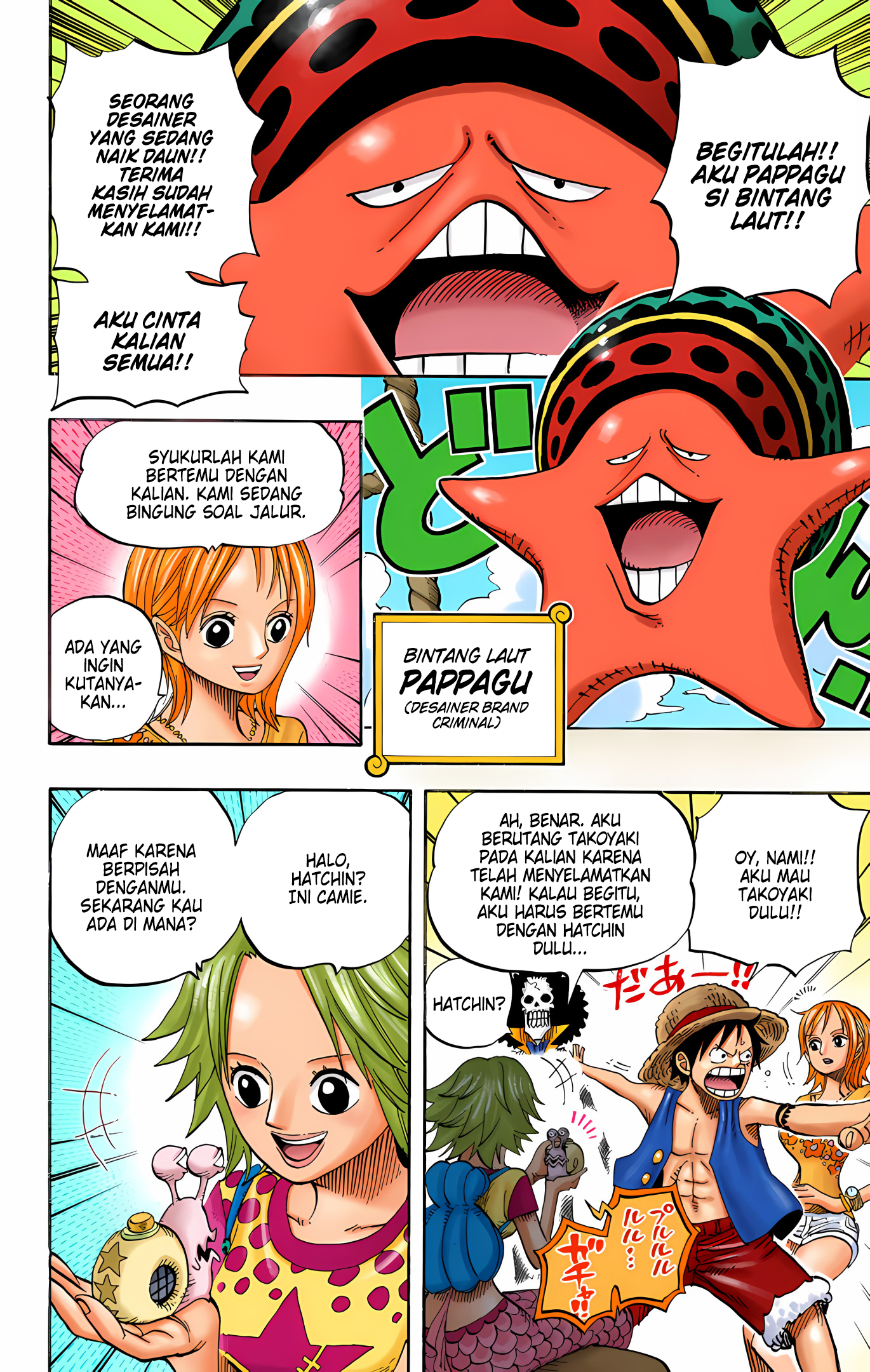 One Piece (Official Colored) Chapter 491 - halaman 6