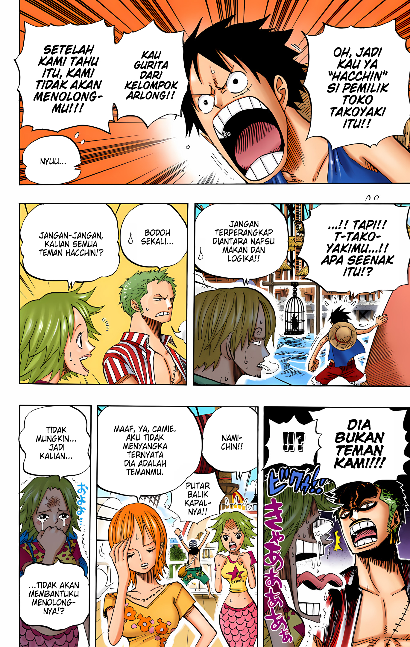 One Piece (Official Colored) Chapter 492 - halaman 18