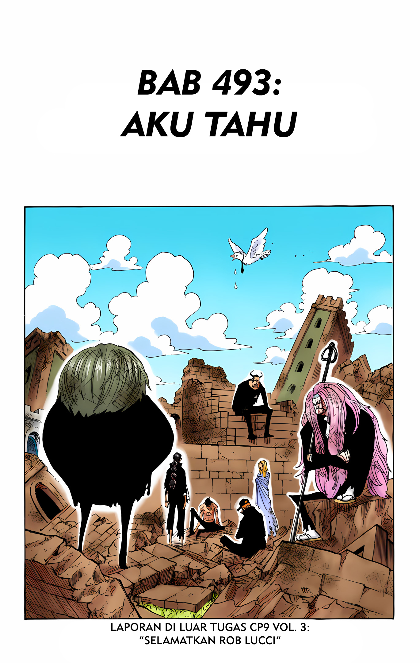 One Piece (Official Colored) Chapter 493 - halaman 1