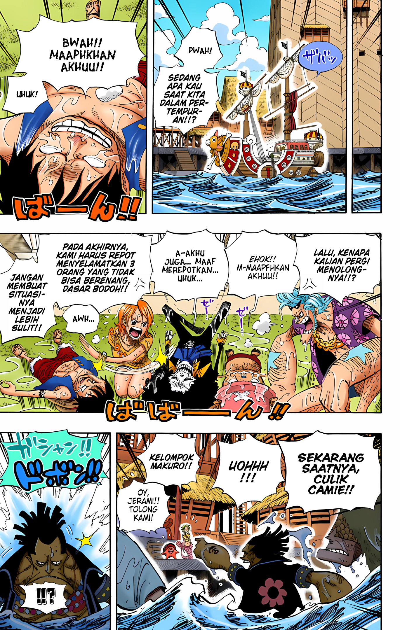 One Piece (Official Colored) Chapter 493 - halaman 7