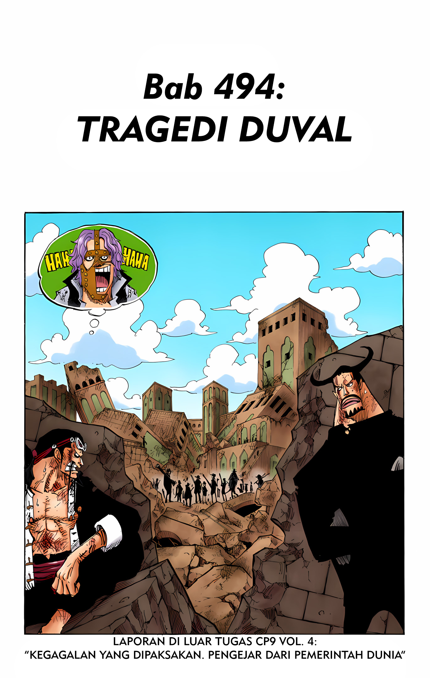 One Piece (Official Colored) Chapter 494 - halaman 1
