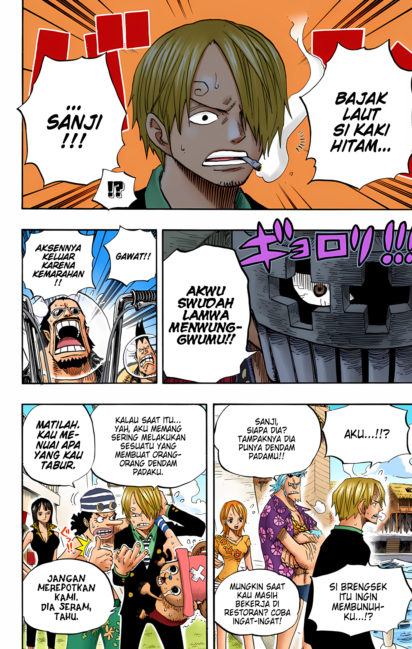 One Piece (Official Colored) Chapter 494 - halaman 12