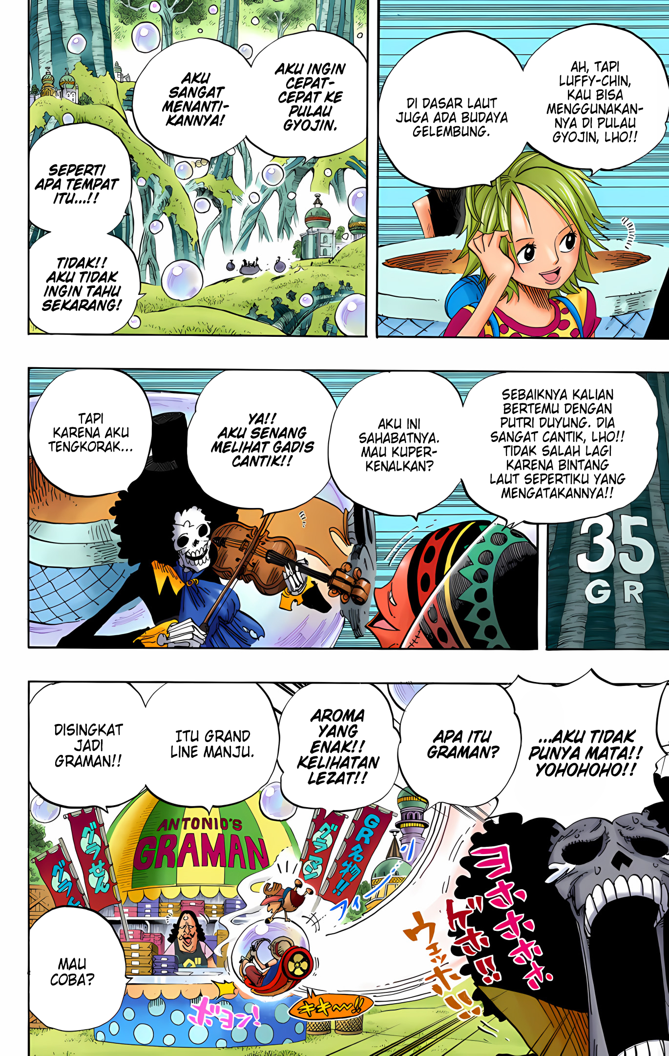 One Piece (Official Colored) Chapter 497 - halaman 10