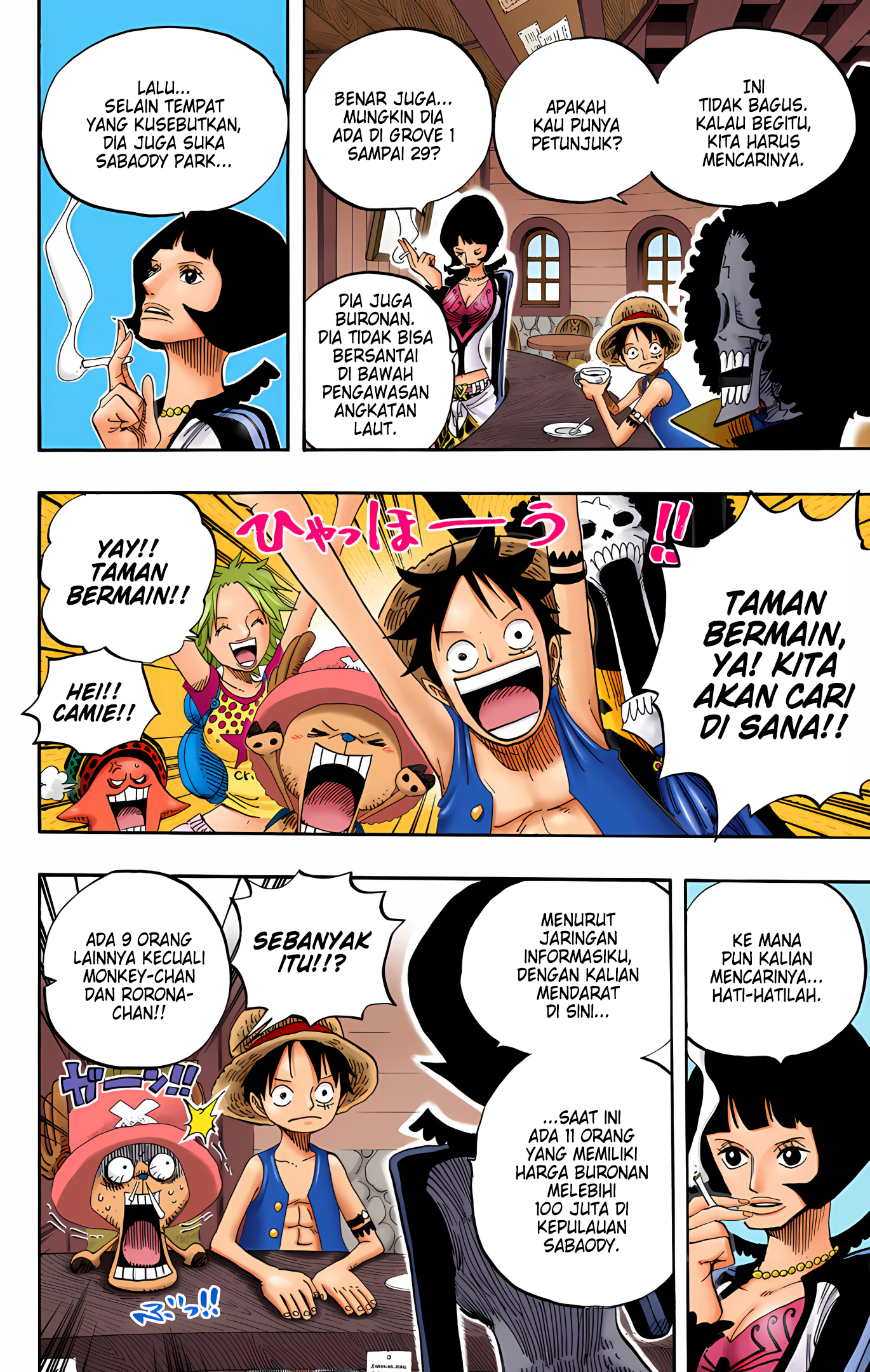 One Piece (Official Colored) Chapter 498 - halaman 10