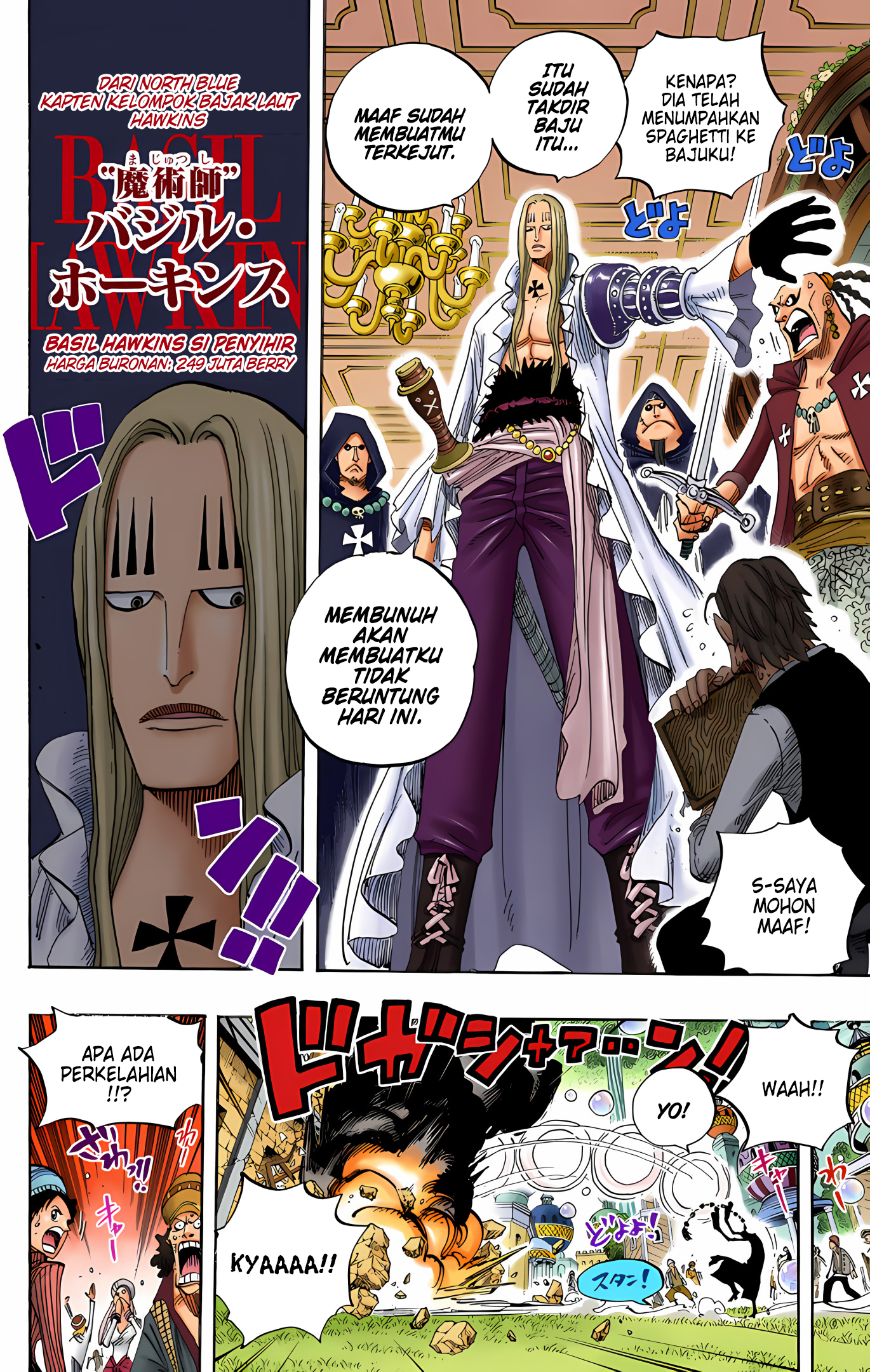 One Piece (Official Colored) Chapter 498 - halaman 14