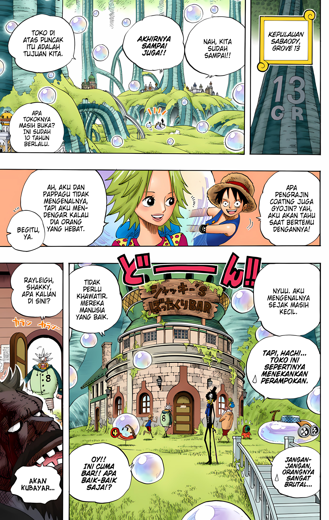 One Piece (Official Colored) Chapter 498 - halaman 5