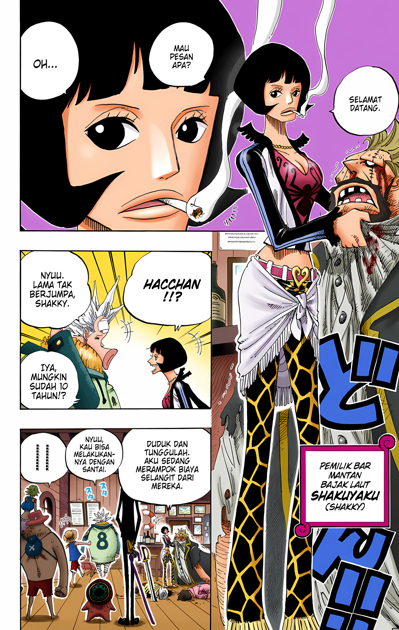 One Piece (Official Colored) Chapter 498 - halaman 6