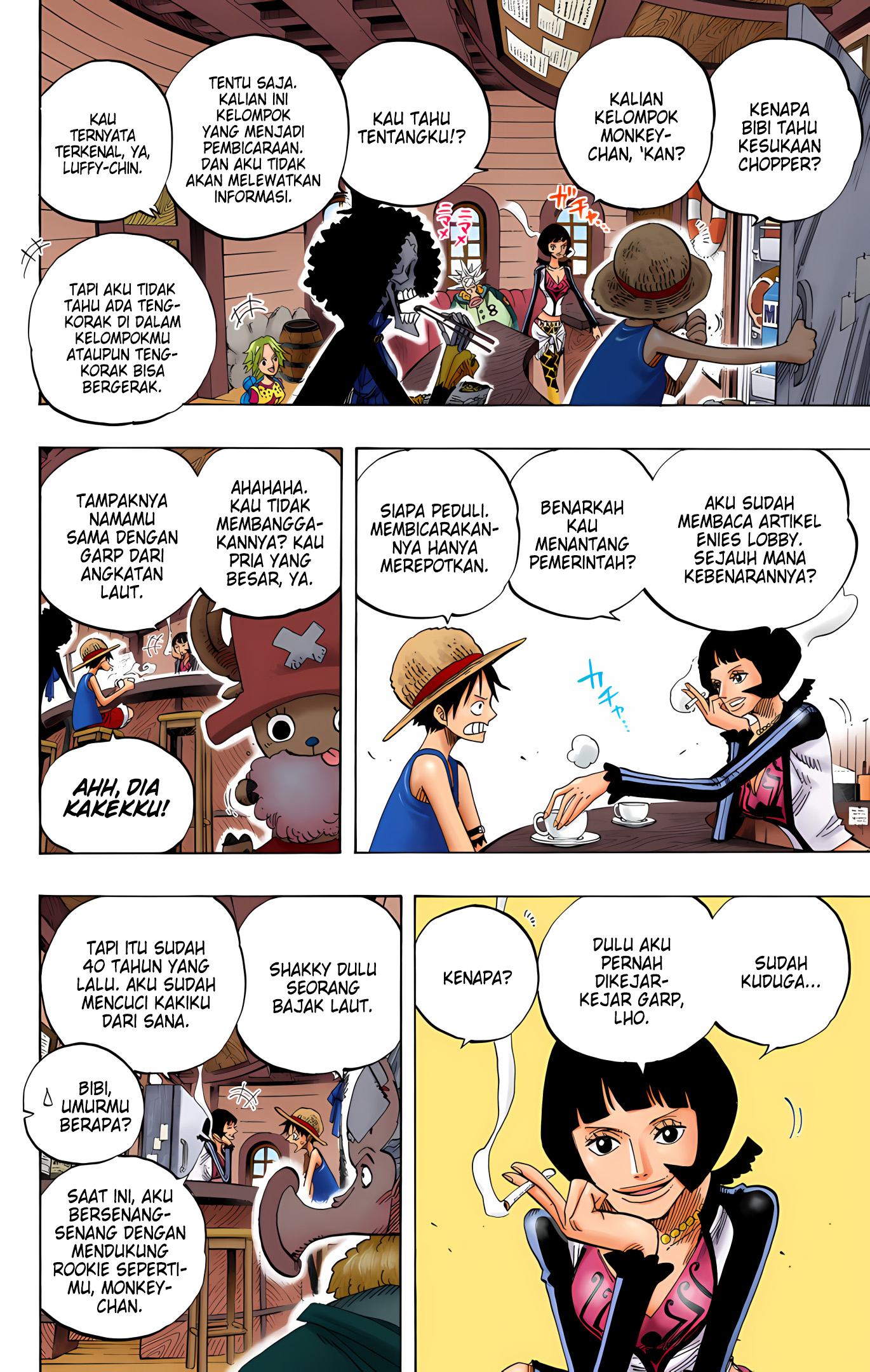 One Piece (Official Colored) Chapter 498 - halaman 8