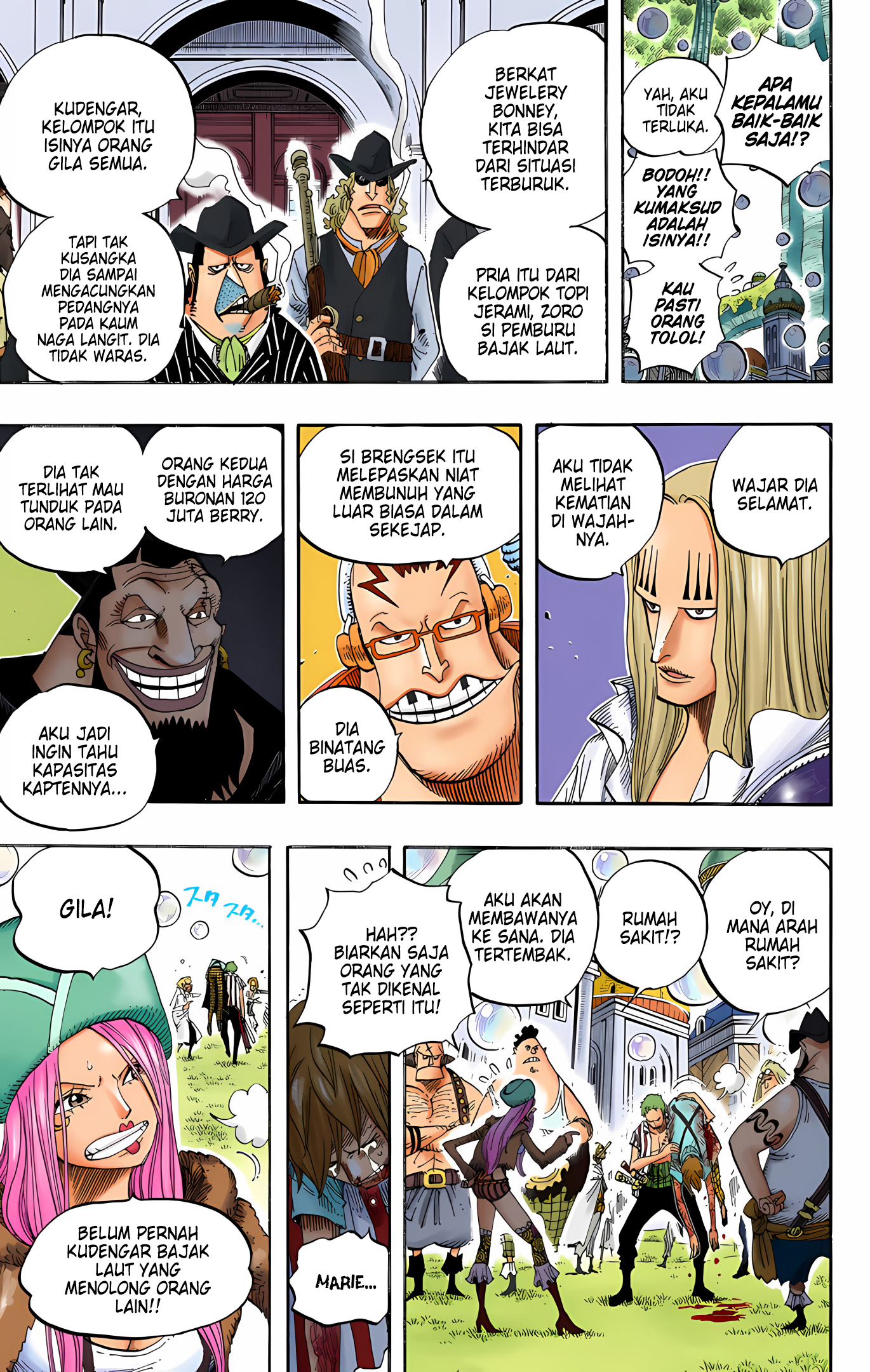 One Piece (Official Colored) Chapter 499 - halaman 16