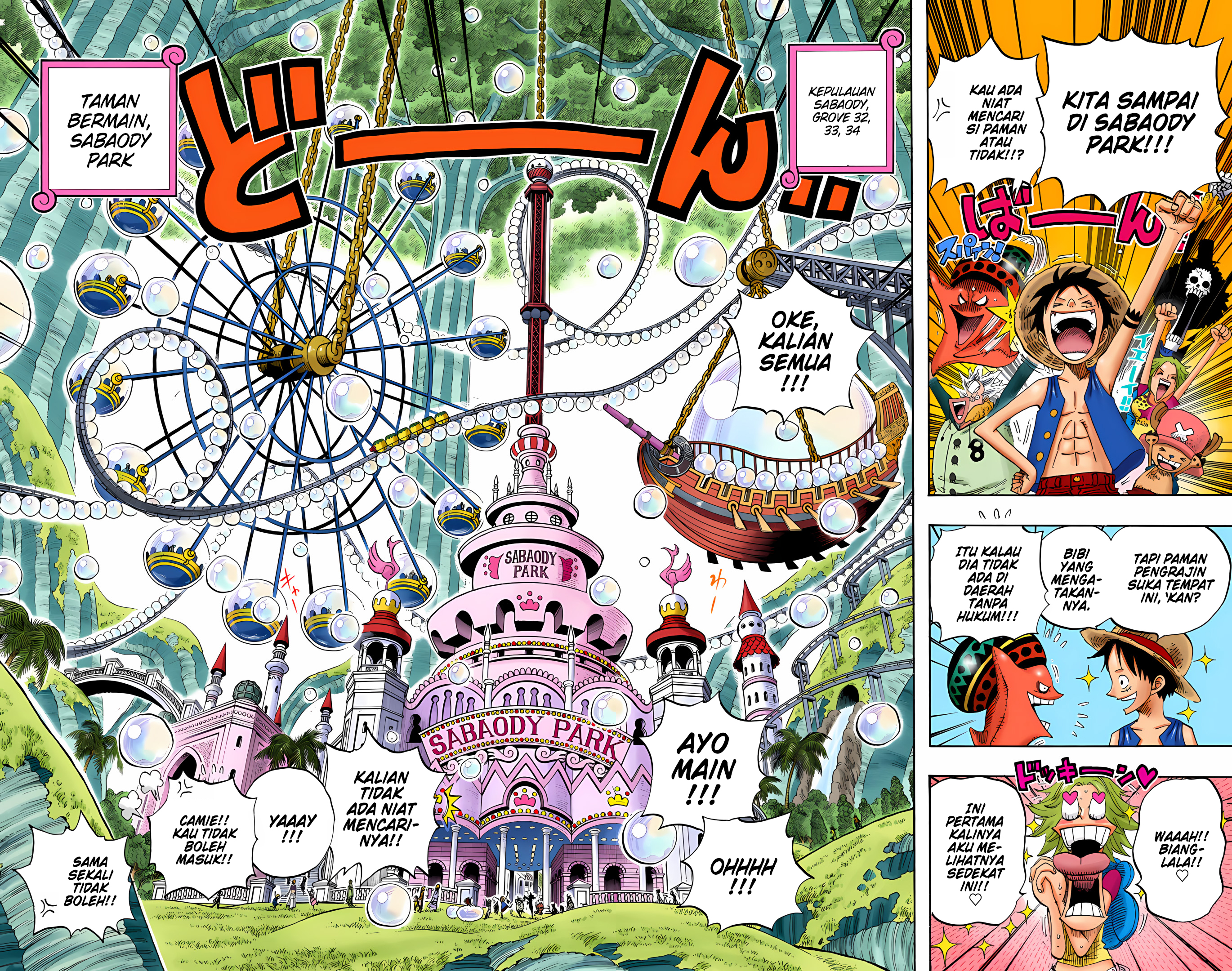 One Piece (Official Colored) Chapter 499 - halaman 4