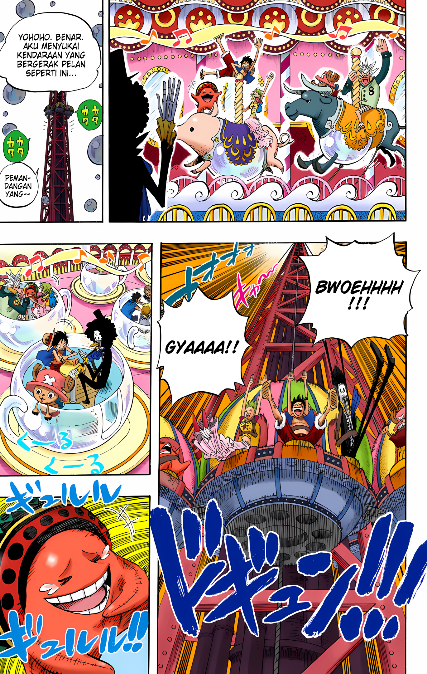 One Piece (Official Colored) Chapter 499 - halaman 6
