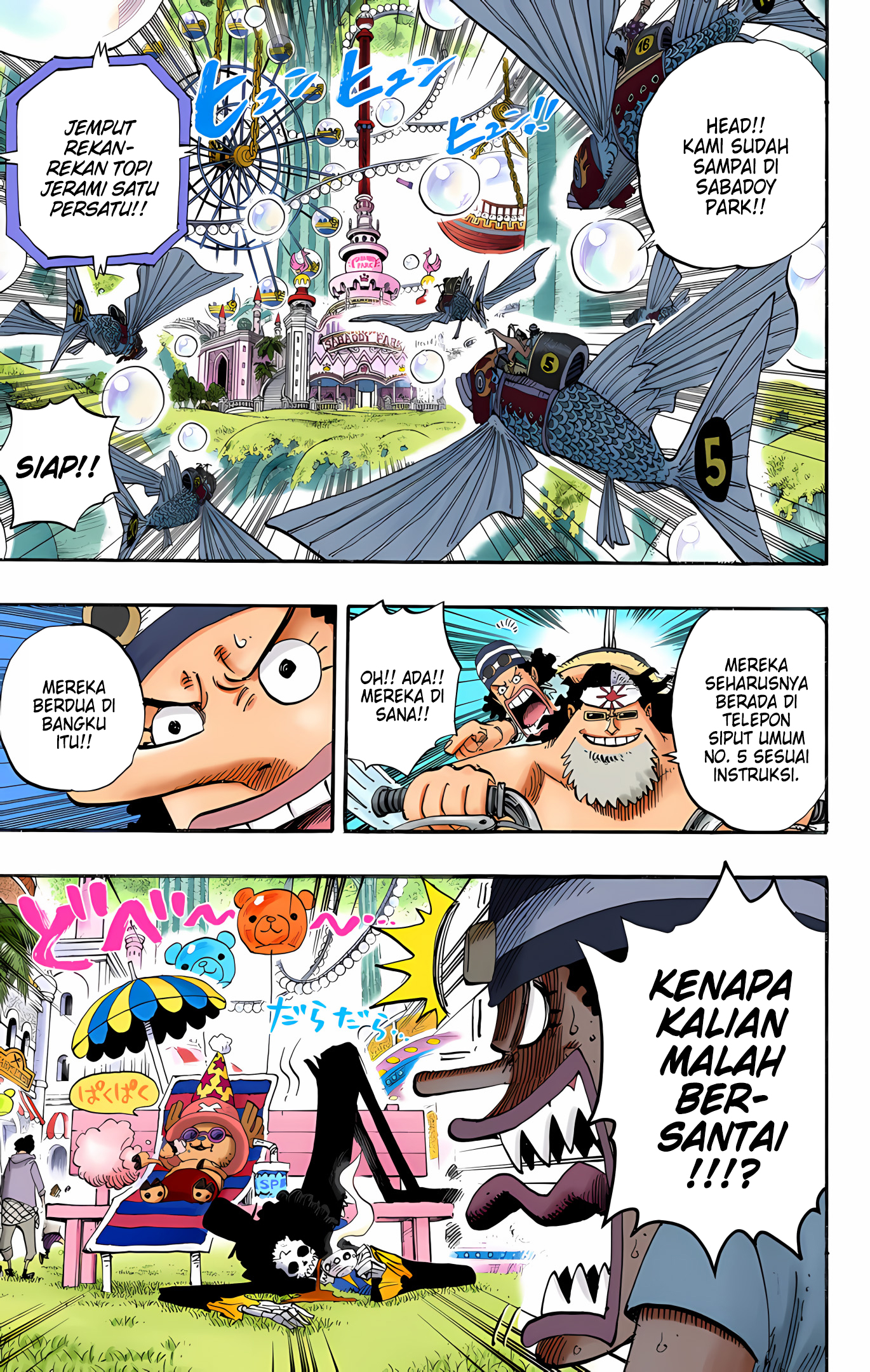 One Piece (Official Colored) Chapter 500 - halaman 5