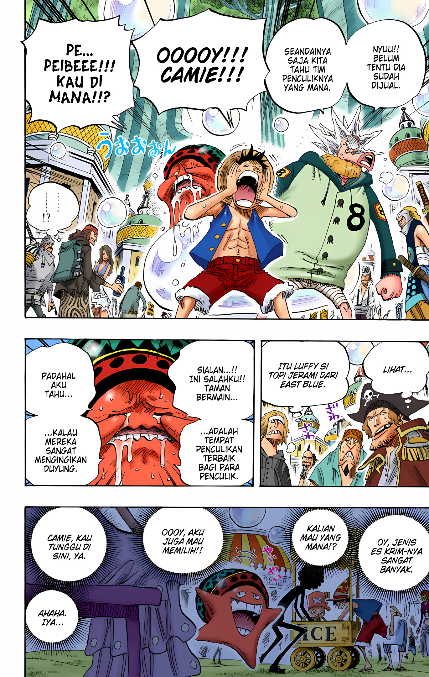 One Piece (Official Colored) Chapter 500 - halaman 8