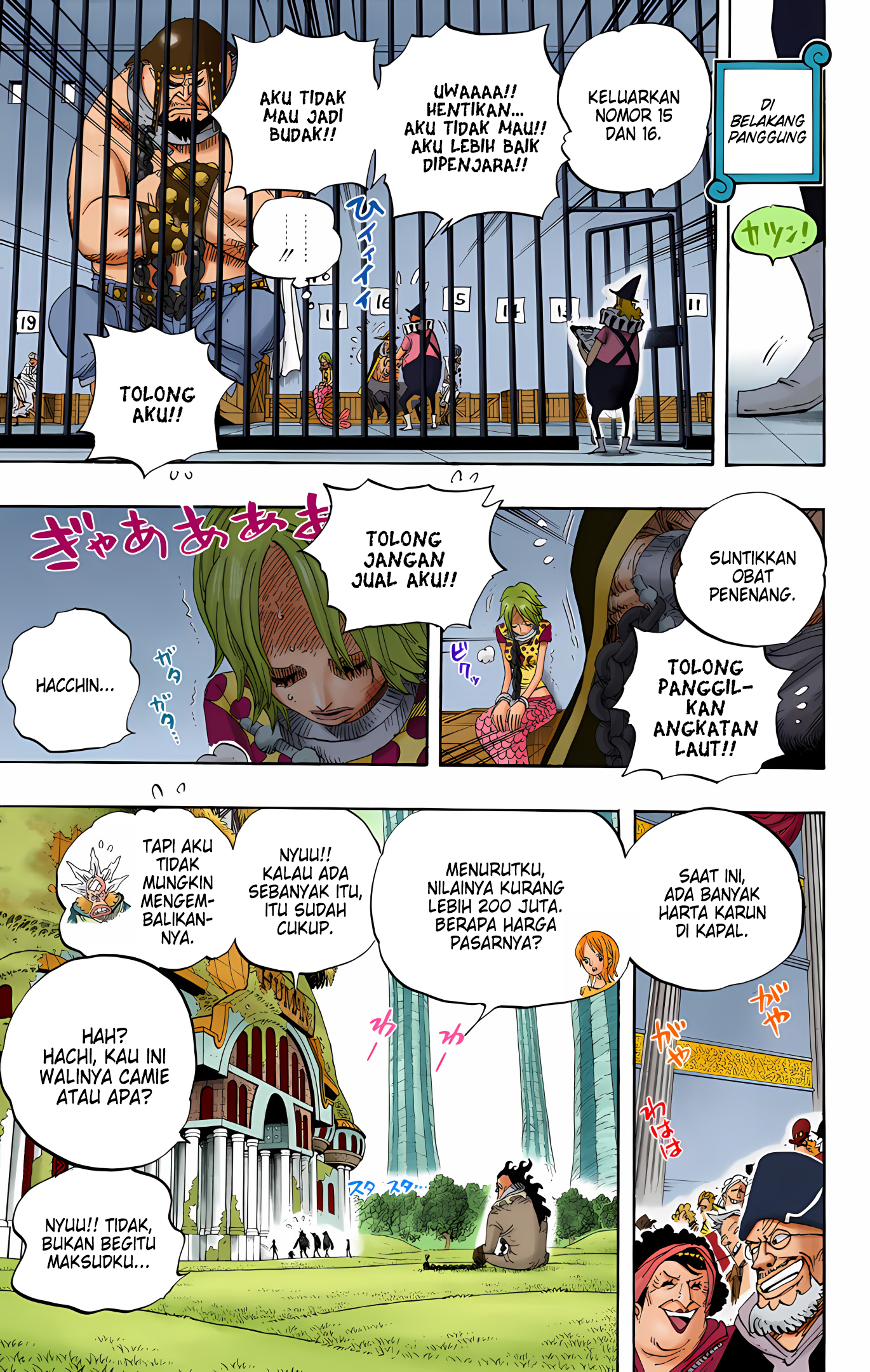 One Piece (Official Colored) Chapter 501 - halaman 14