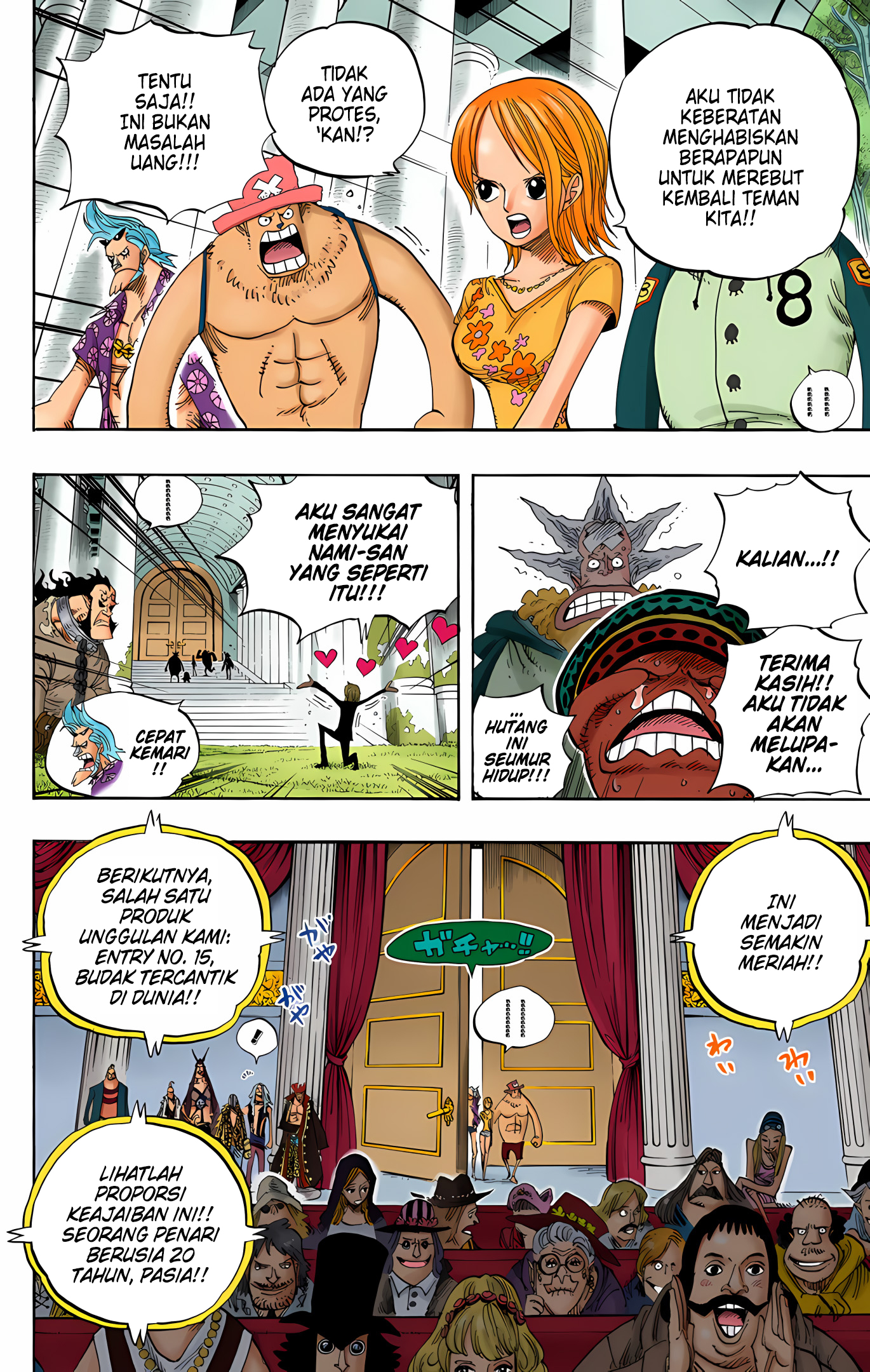 One Piece (Official Colored) Chapter 501 - halaman 15