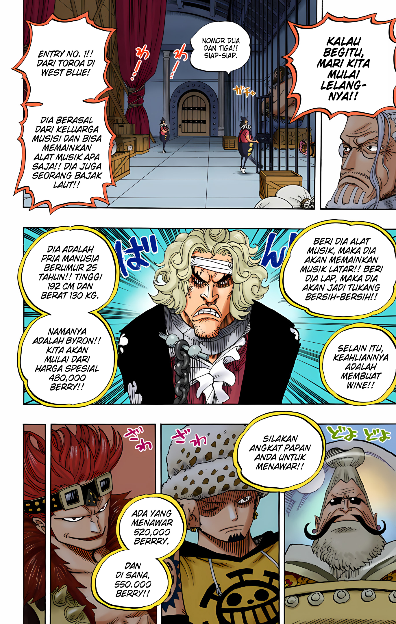 One Piece (Official Colored) Chapter 501 - halaman 5