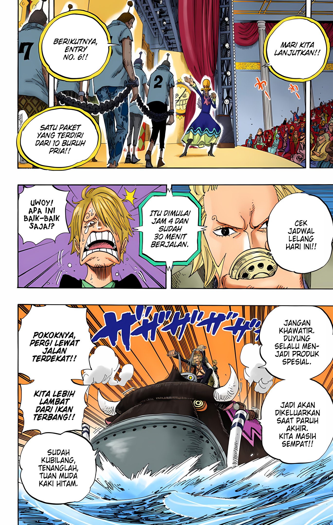 One Piece (Official Colored) Chapter 501 - halaman 9