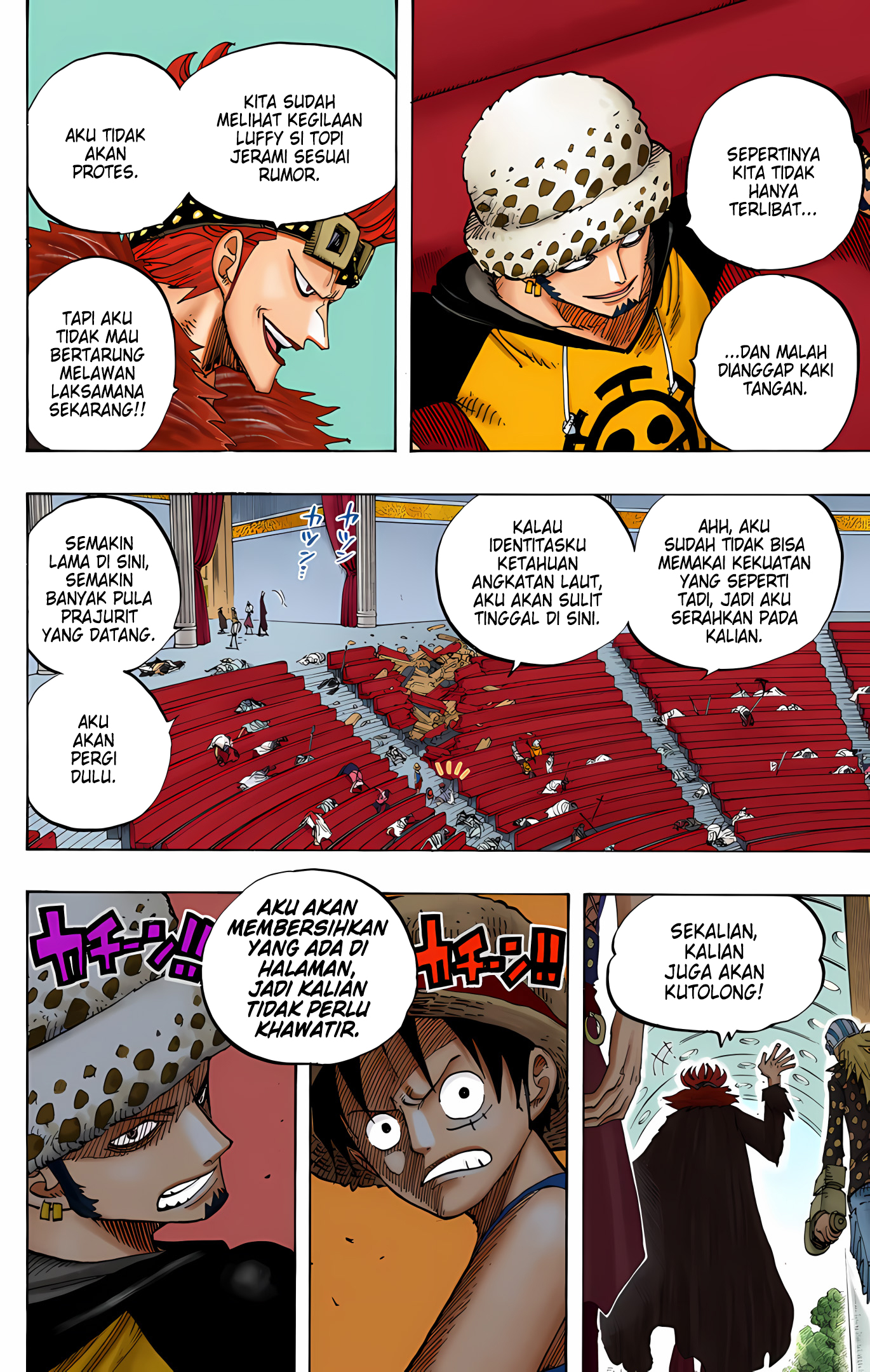 One Piece (Official Colored) Chapter 504 - halaman 14