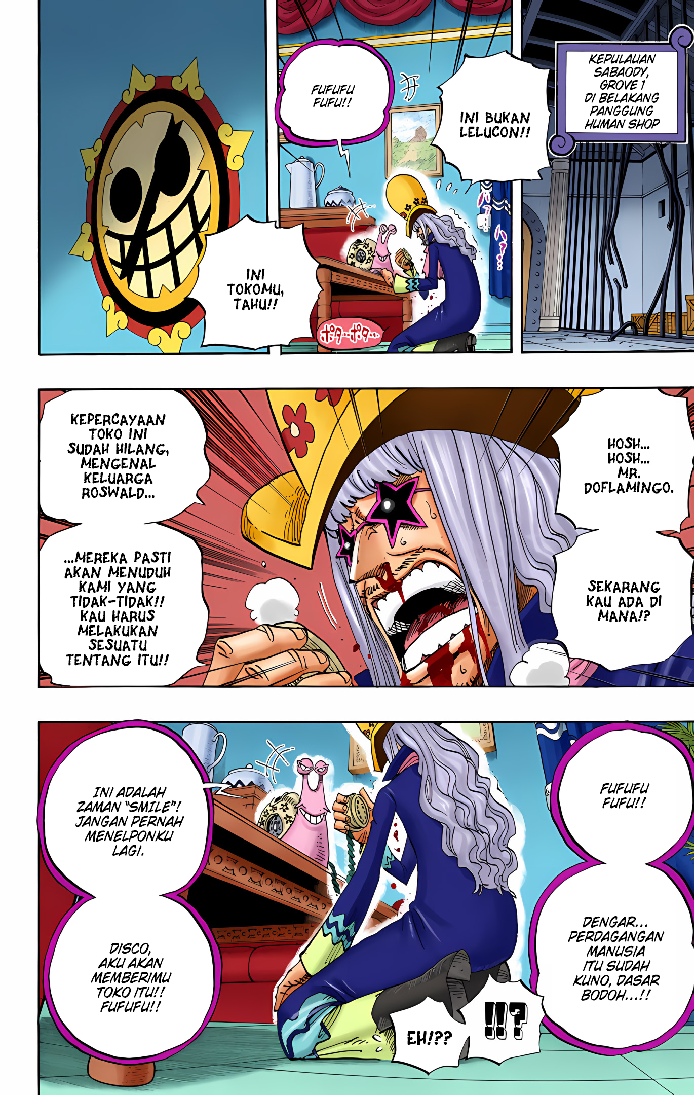 One Piece (Official Colored) Chapter 504 - halaman 6