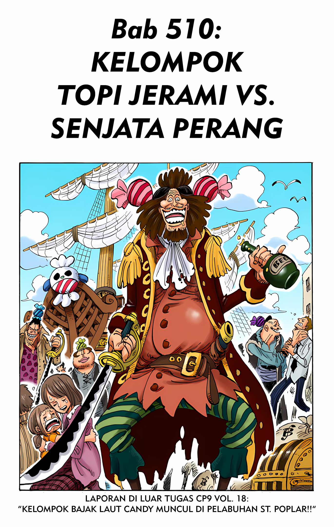 One Piece (Official Colored) Chapter 510 - halaman 1