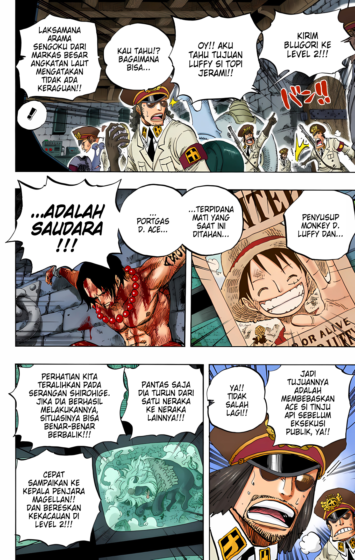 One Piece (Official Colored) Chapter 530 - halaman 4