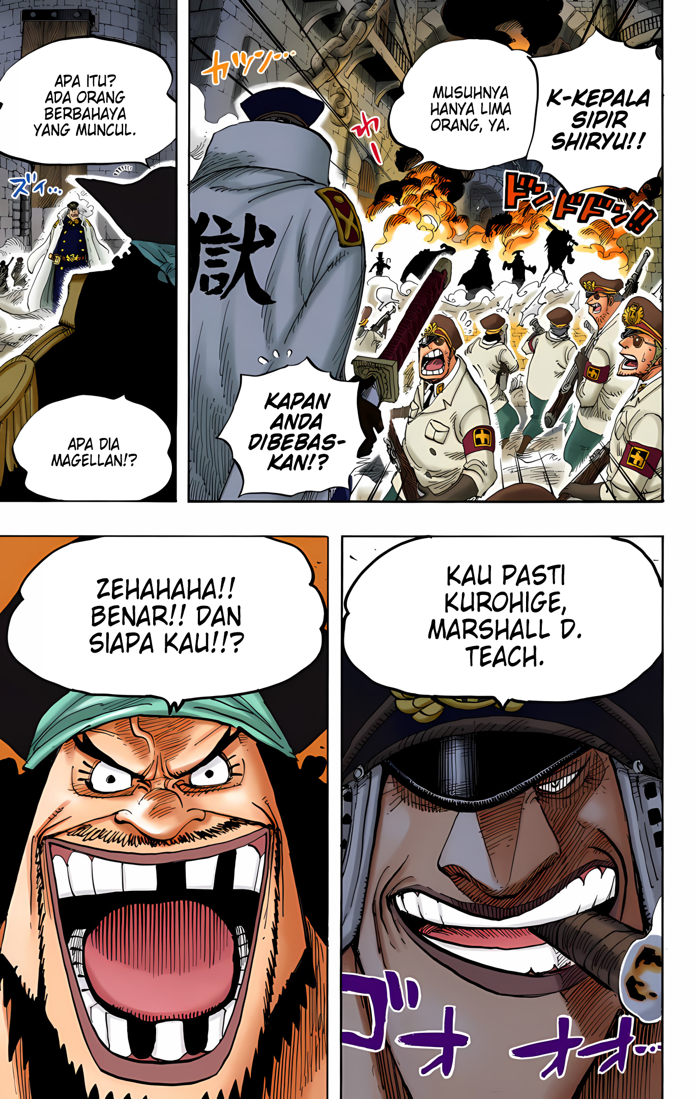 One Piece (Official Colored) Chapter 543 - halaman 3