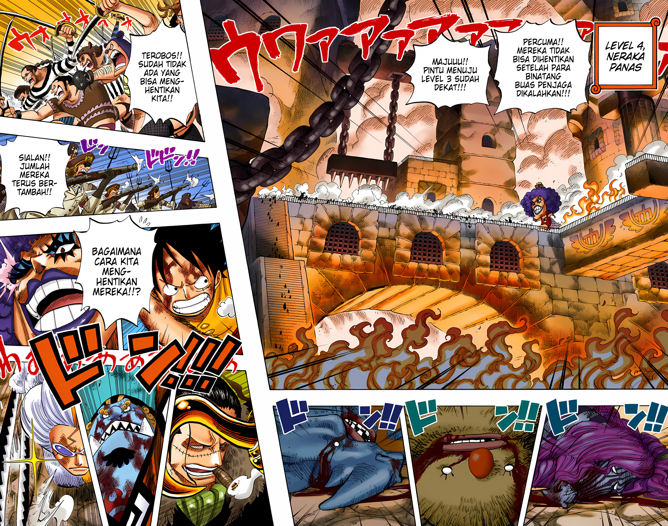 One Piece (Official Colored) Chapter 543 - halaman 4