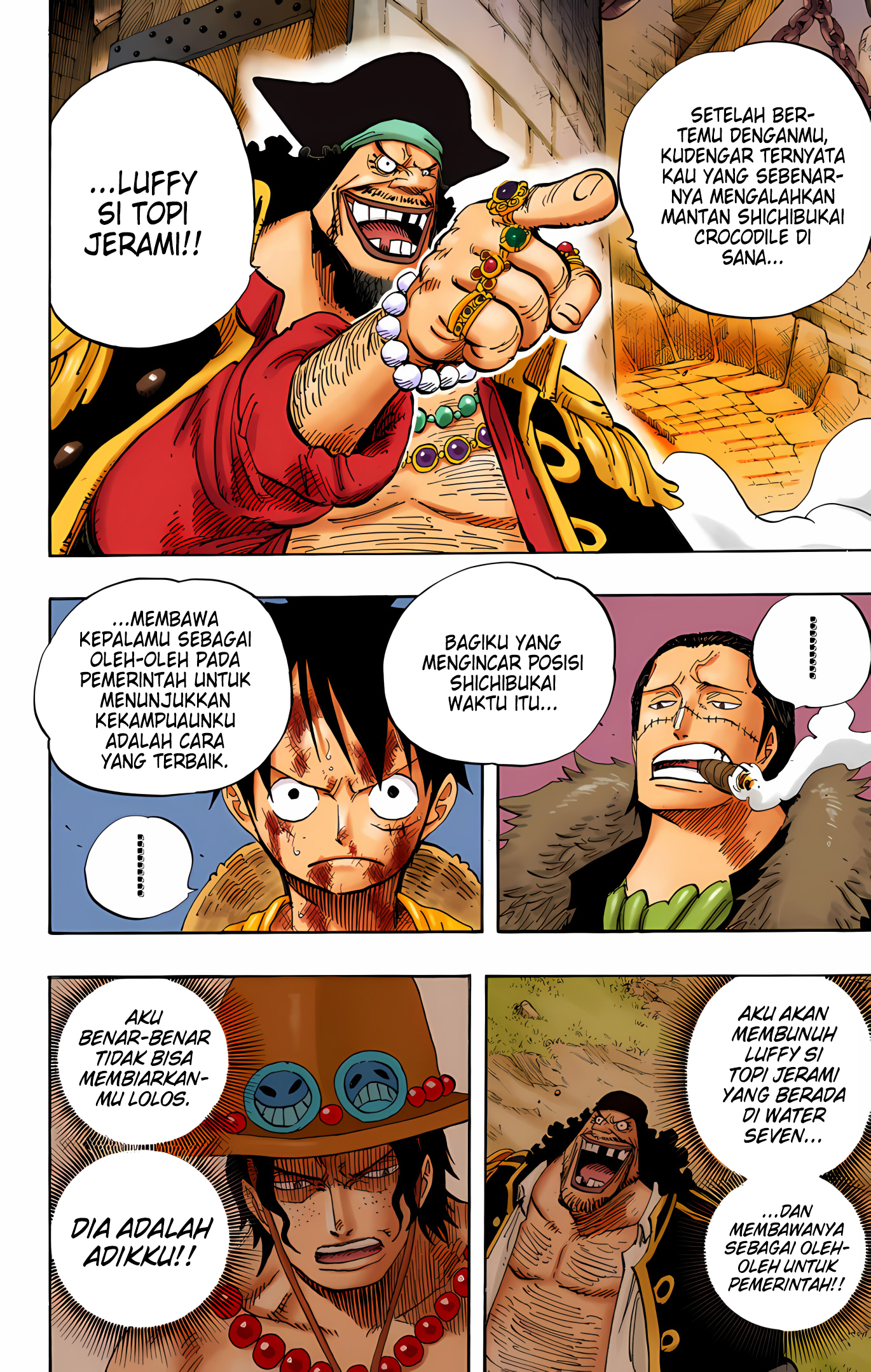 One Piece (Official Colored) Chapter 544 - halaman 2