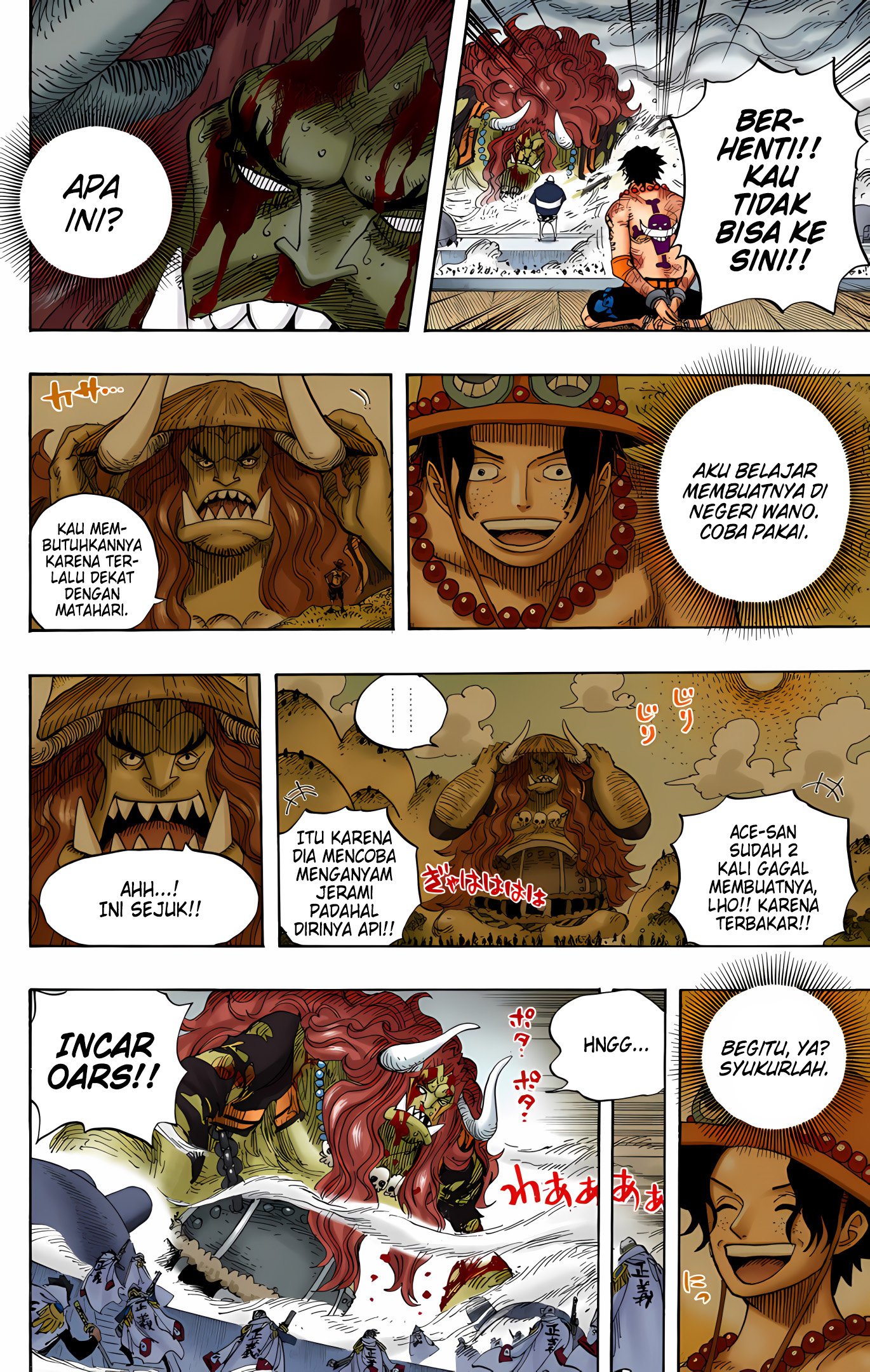 One Piece (Official Colored) Chapter 555 - halaman 8