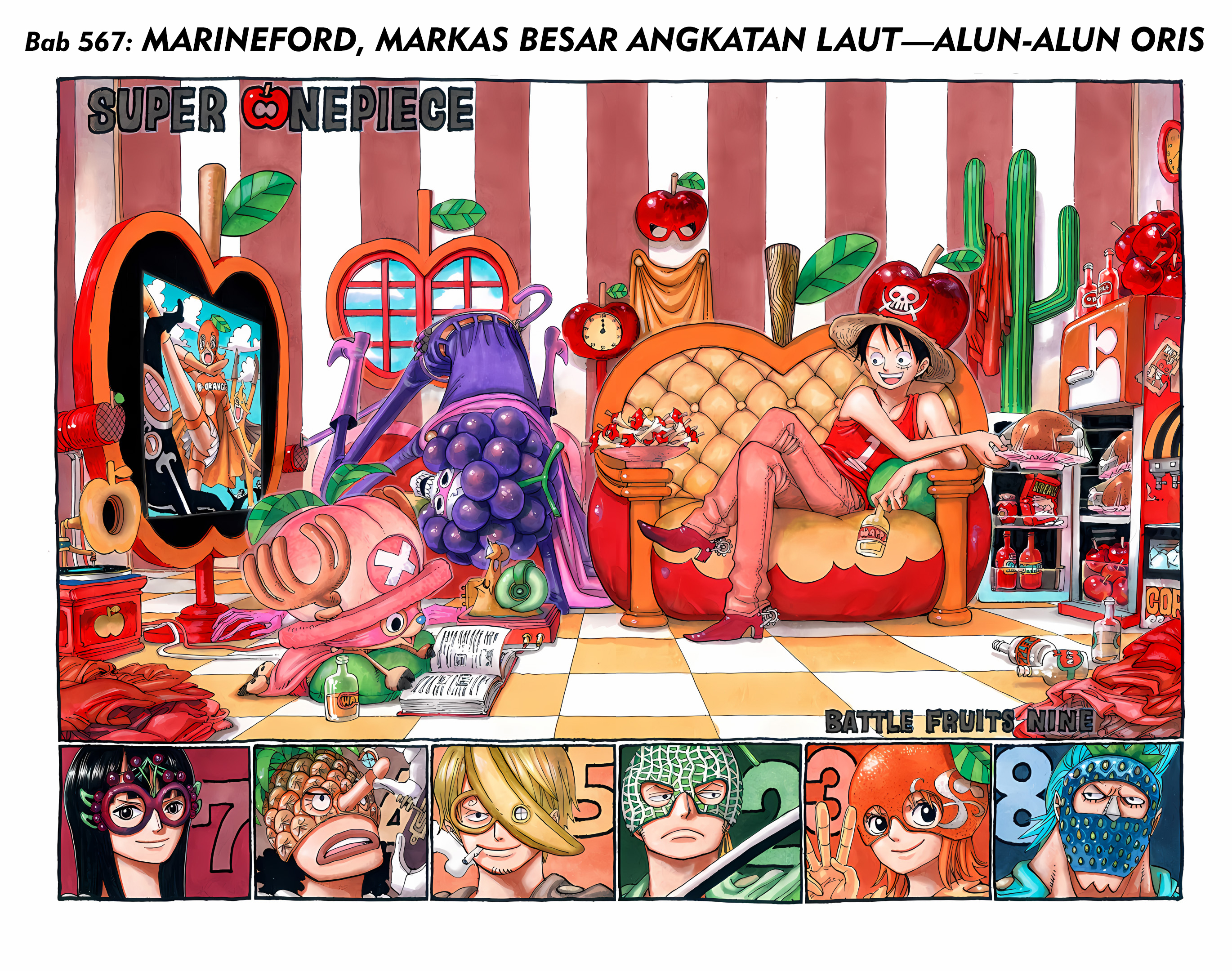 One Piece (Official Colored) Chapter 567 - halaman 1