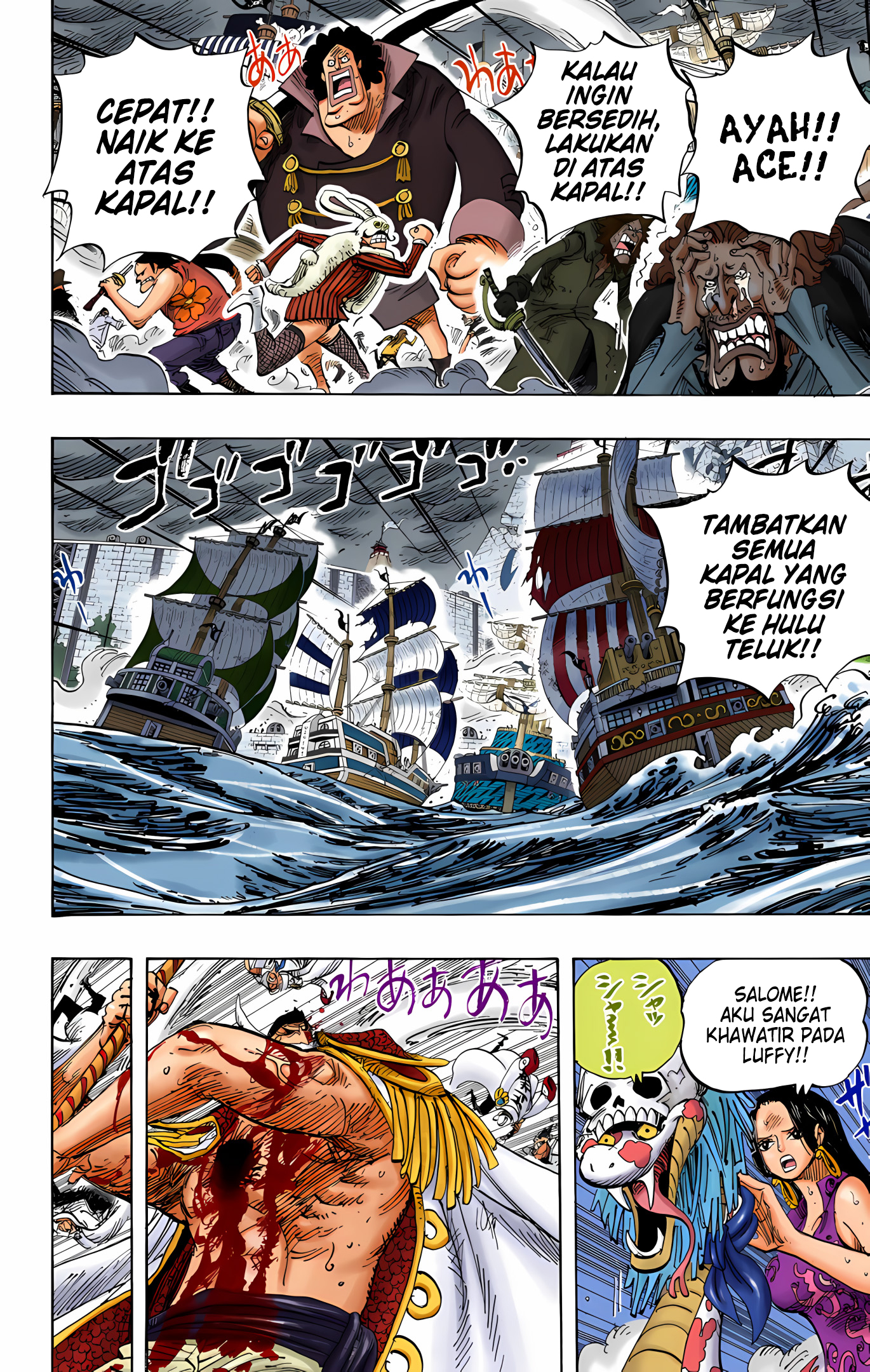 One Piece (Official Colored) Chapter 575 - halaman 8