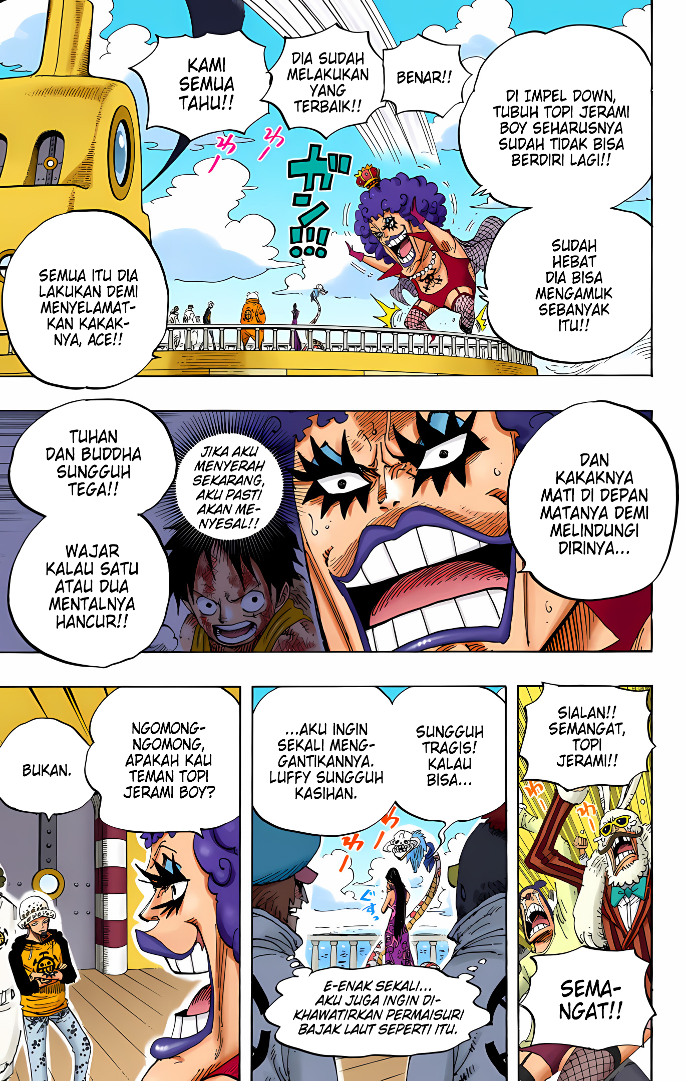 One Piece (Official Colored) Chapter 581 - halaman 11