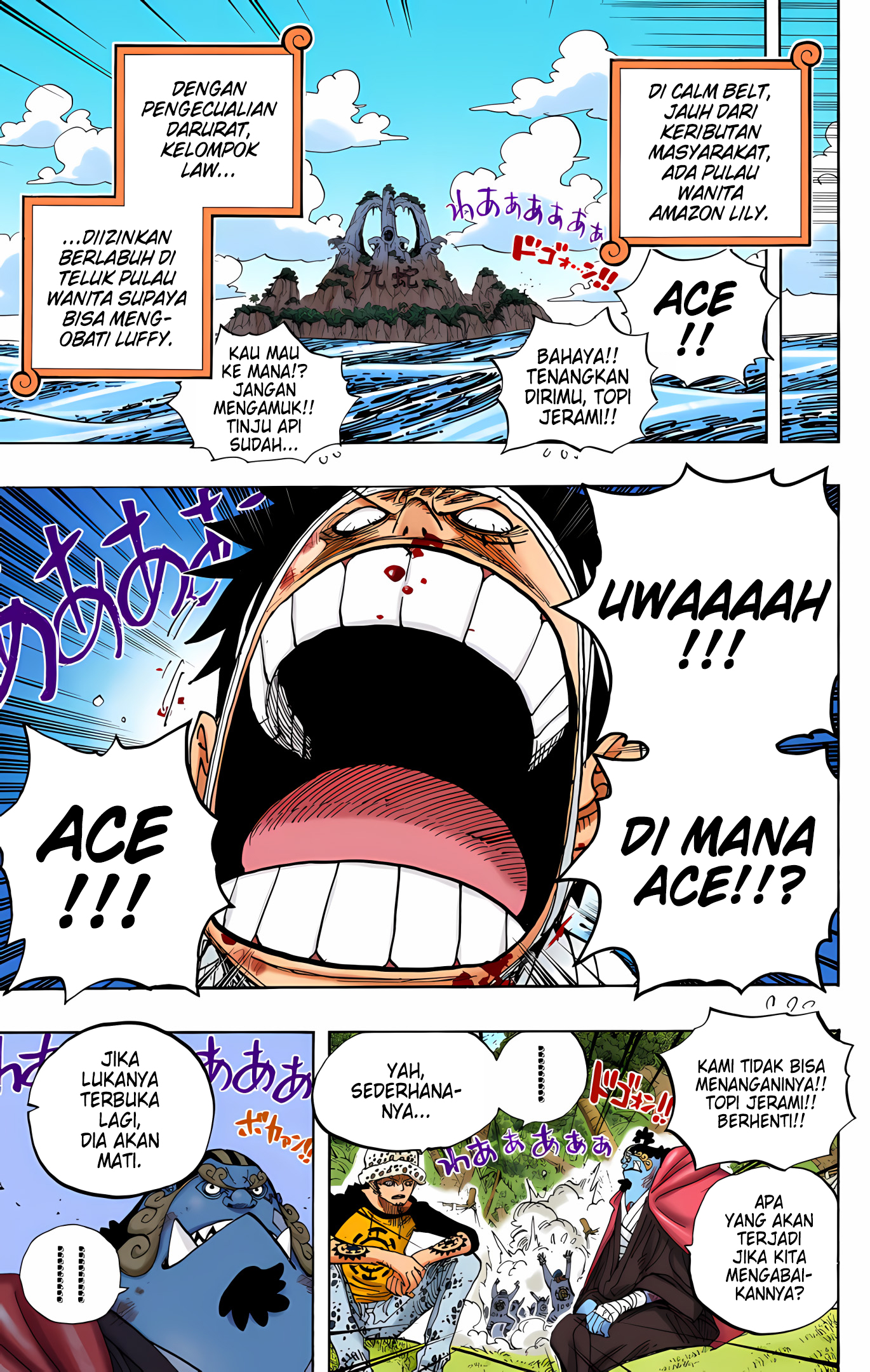 One Piece (Official Colored) Chapter 582 - halaman 5