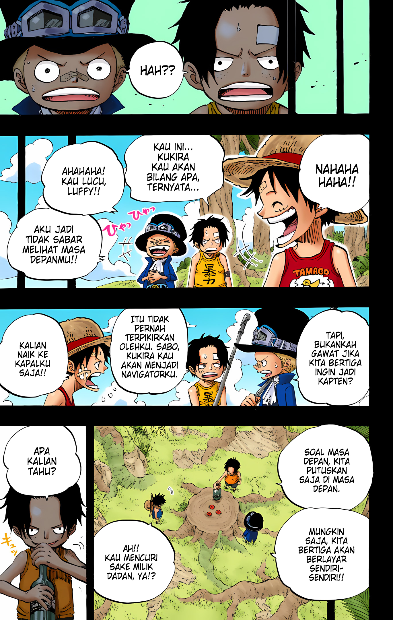 One Piece (Official Colored) Chapter 585 - halaman 17
