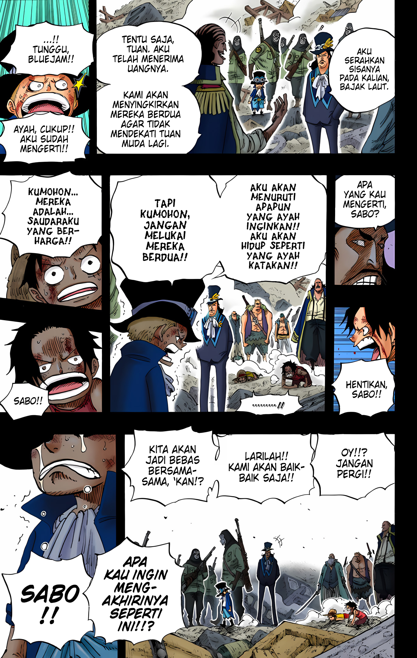 One Piece (Official Colored) Chapter 585 - halaman 23