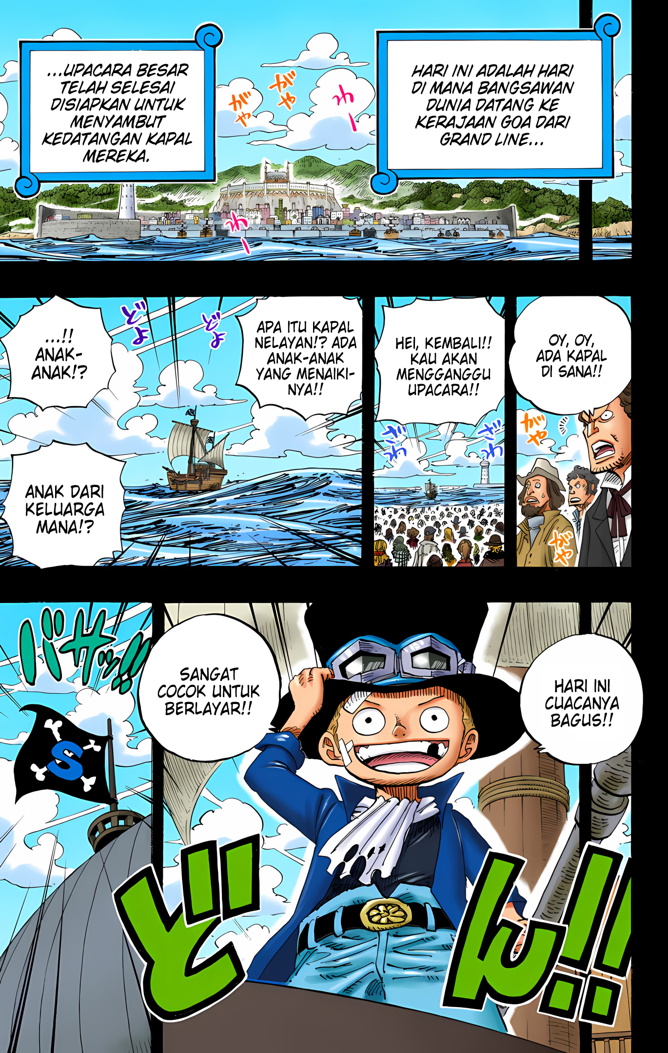 One Piece (Official Colored) Chapter 587 - halaman 19