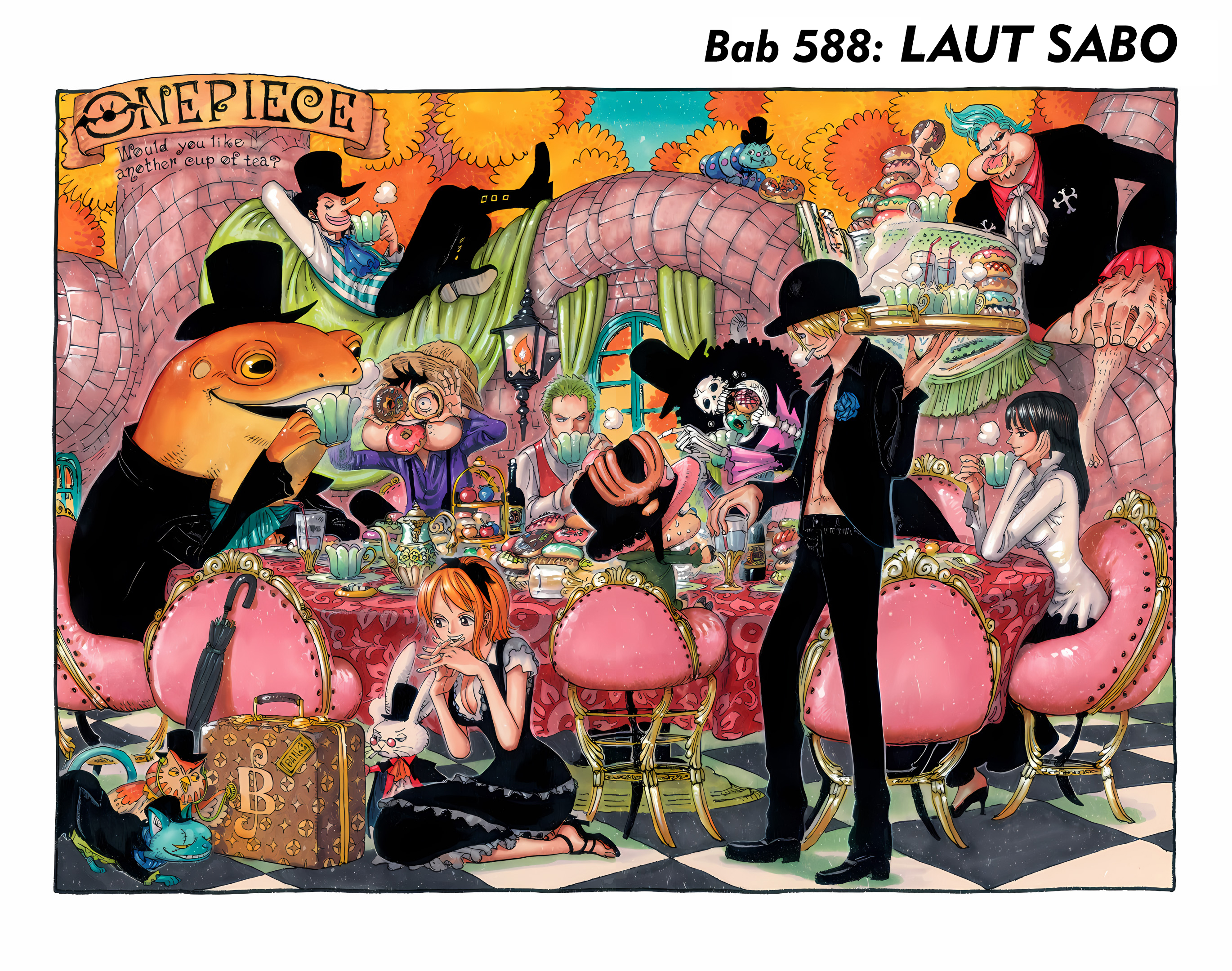 One Piece (Official Colored) Chapter 588 - halaman 1
