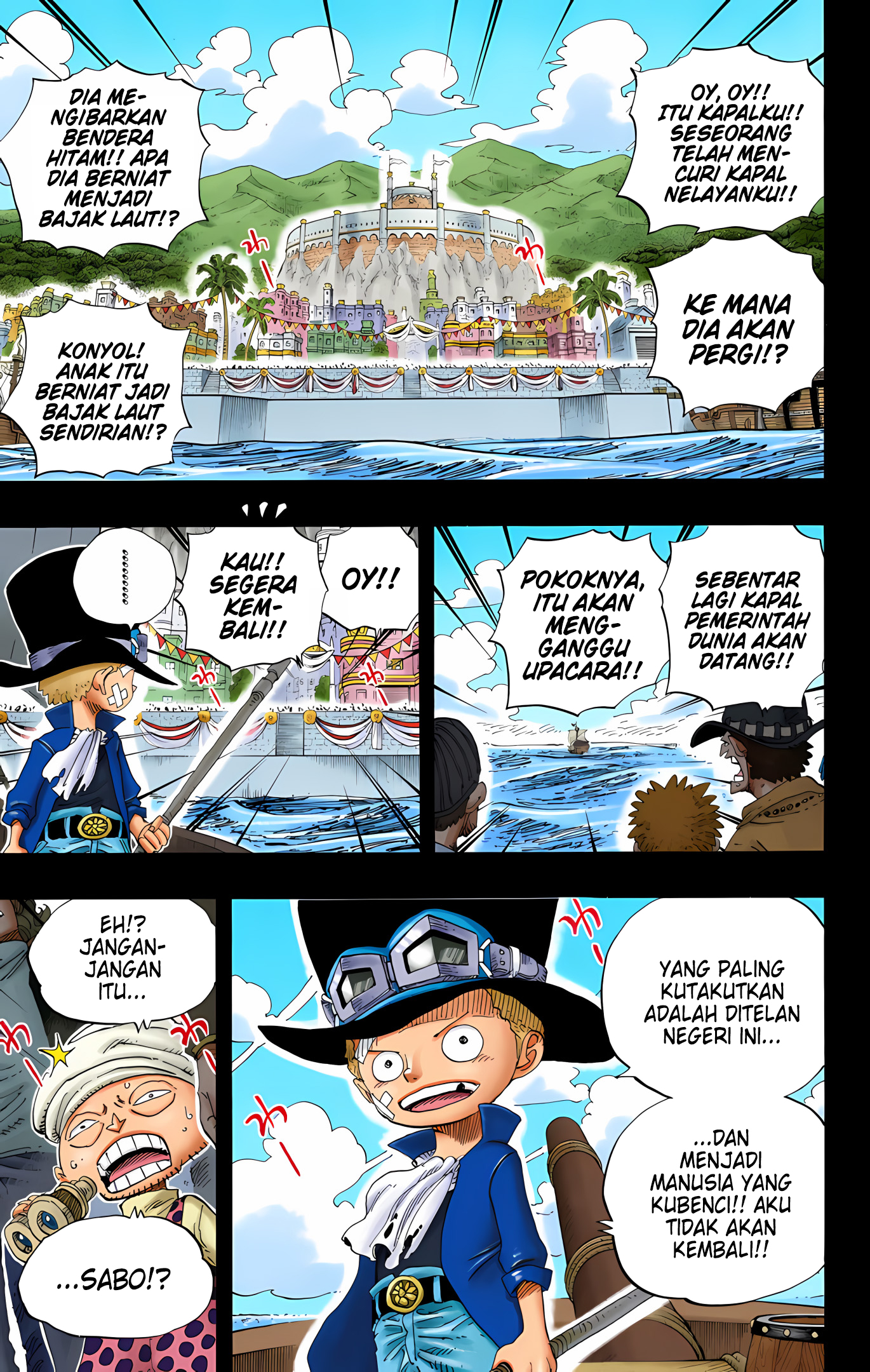 One Piece (Official Colored) Chapter 588 - halaman 3