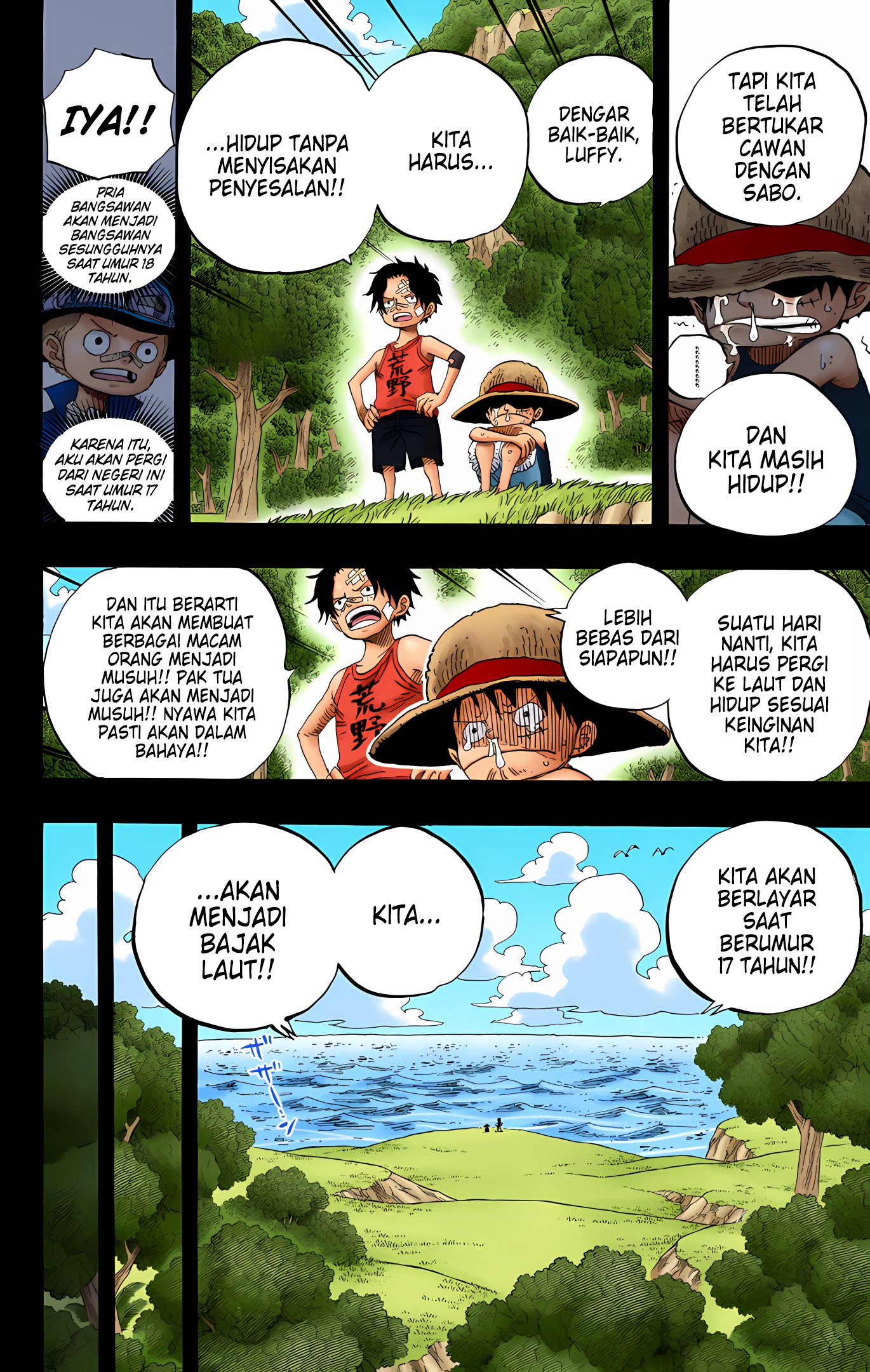 One Piece (Official Colored) Chapter 589 - halaman 6