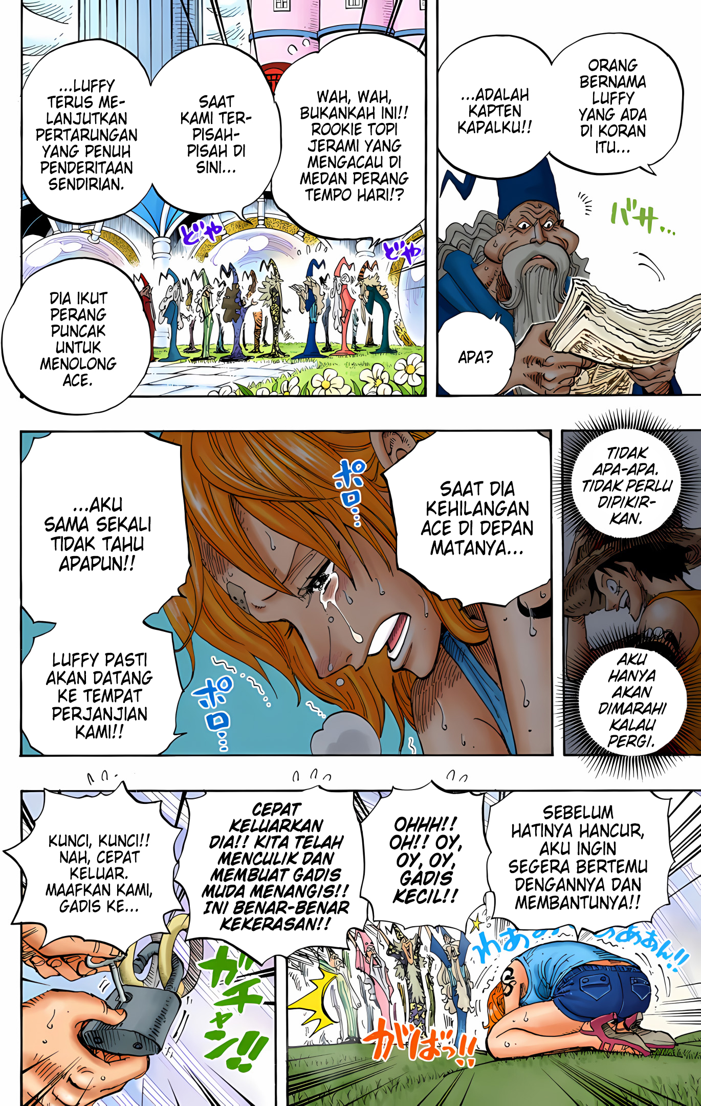 One Piece (Official Colored) Chapter 592 - halaman 10