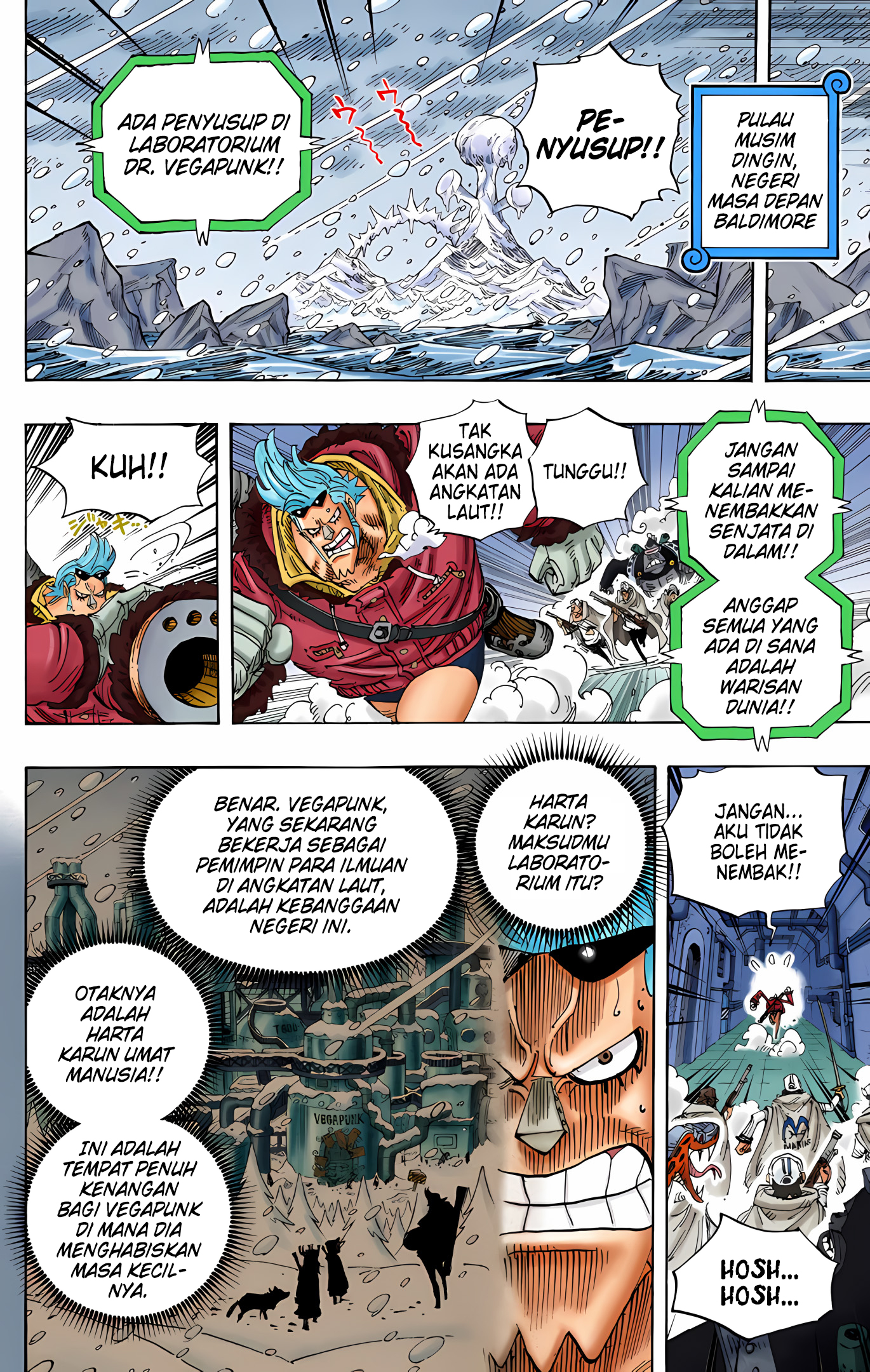 One Piece (Official Colored) Chapter 592 - halaman 12