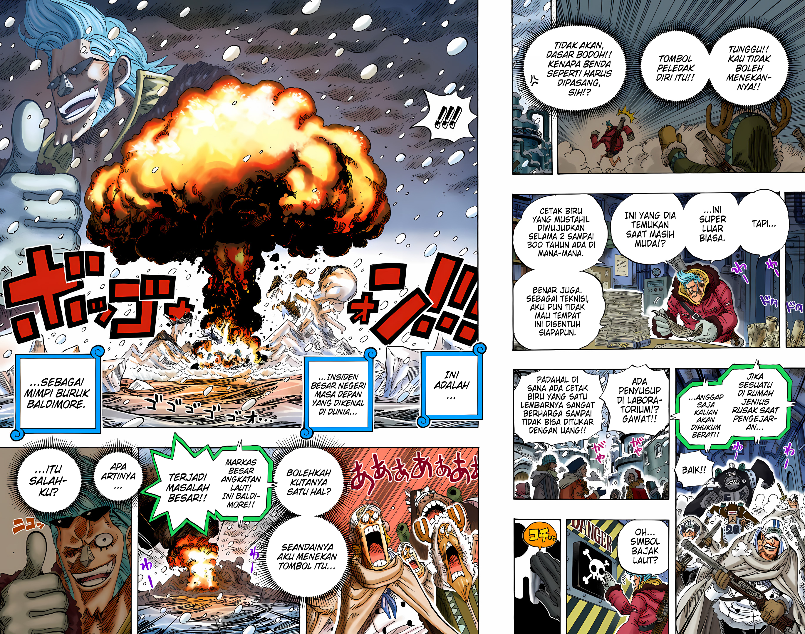 One Piece (Official Colored) Chapter 592 - halaman 14