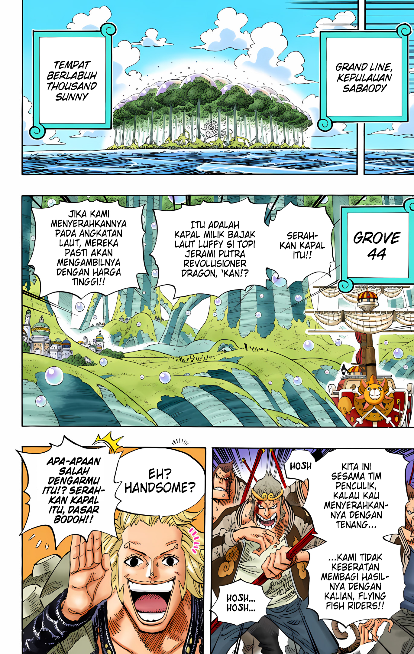 One Piece (Official Colored) Chapter 593 - halaman 12
