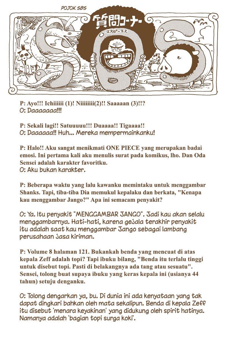 One Piece (Official Colored) Chapter 84 - halaman 20
