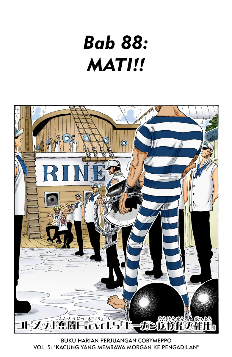 One Piece (Official Colored) Chapter 88 - halaman 1