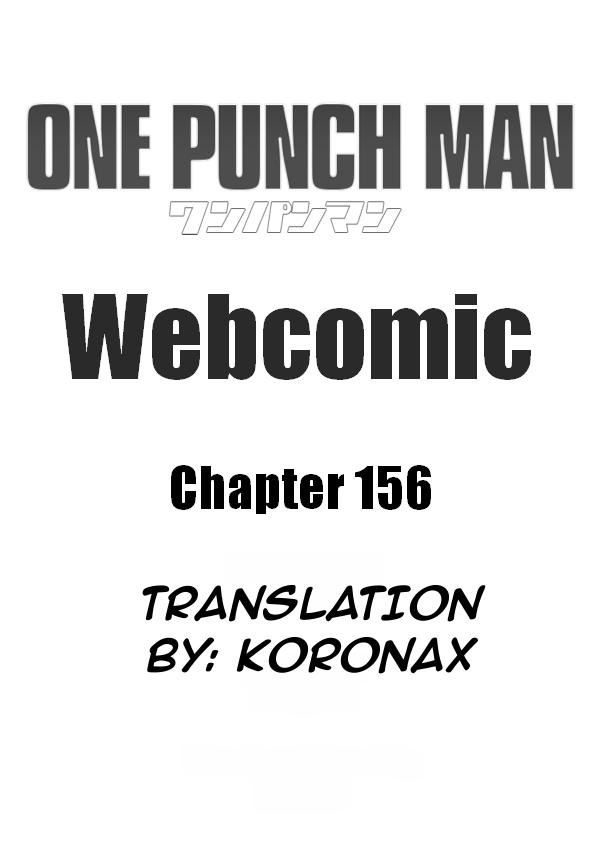 One-Punch Man (Webcomic) Chapter 156 - halaman 1